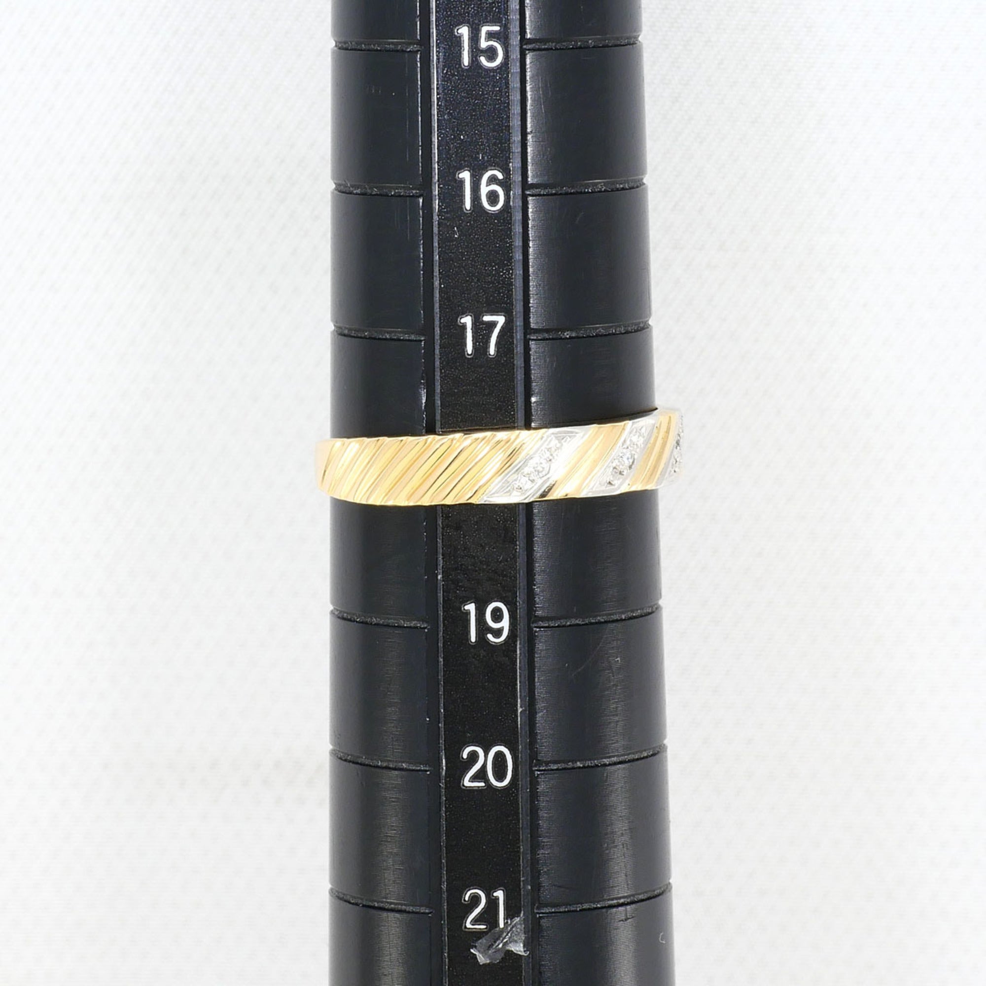 Unbranded Platinum Yellow Gold Yellow Gold (18K) Platinum 900 Band Ring (Pre-Owned)