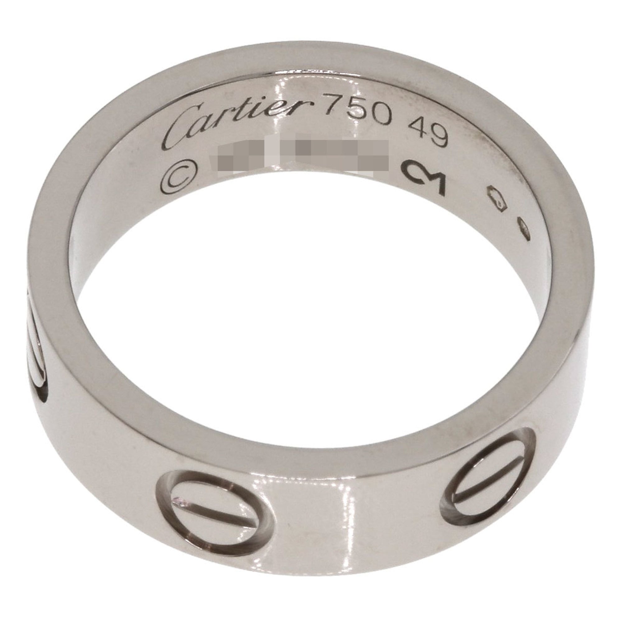 Cartier White Gold (18K) Band Ring (Pre-Owned)