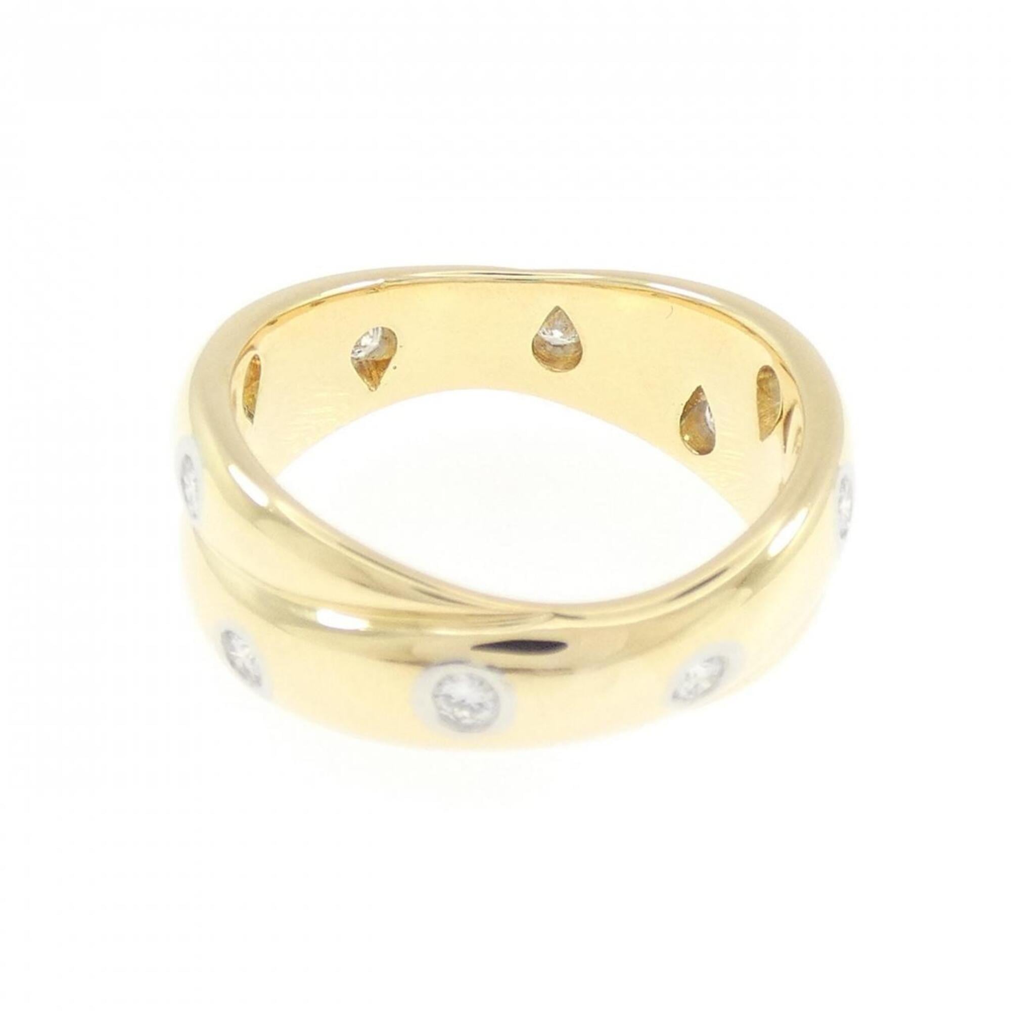 Tiffany Yellow Gold (18K) Platinum 950 Band Ring (Pre-Owned)