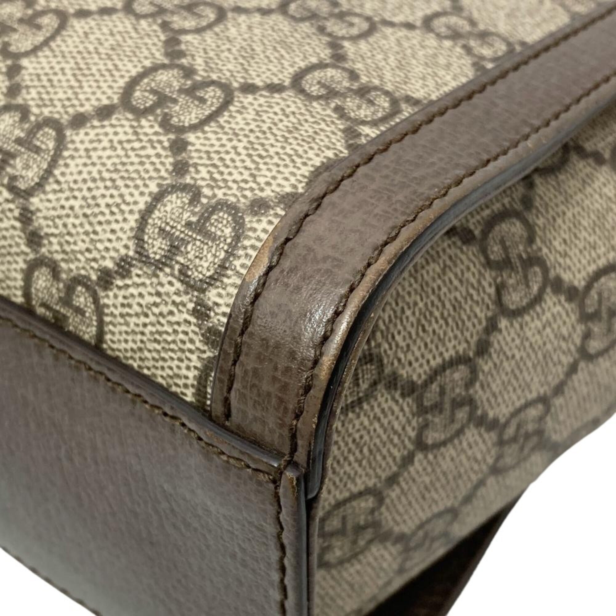 Gucci Ophidia Beige Gg Supreme Tote Bag (Pre-Owned)