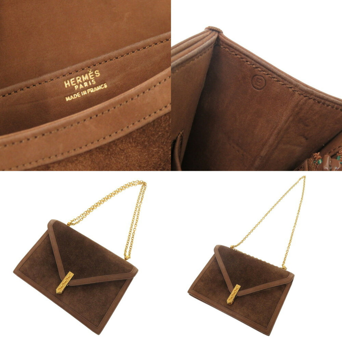 Hermes Brown Shoulder Bag (Pre-Owned)