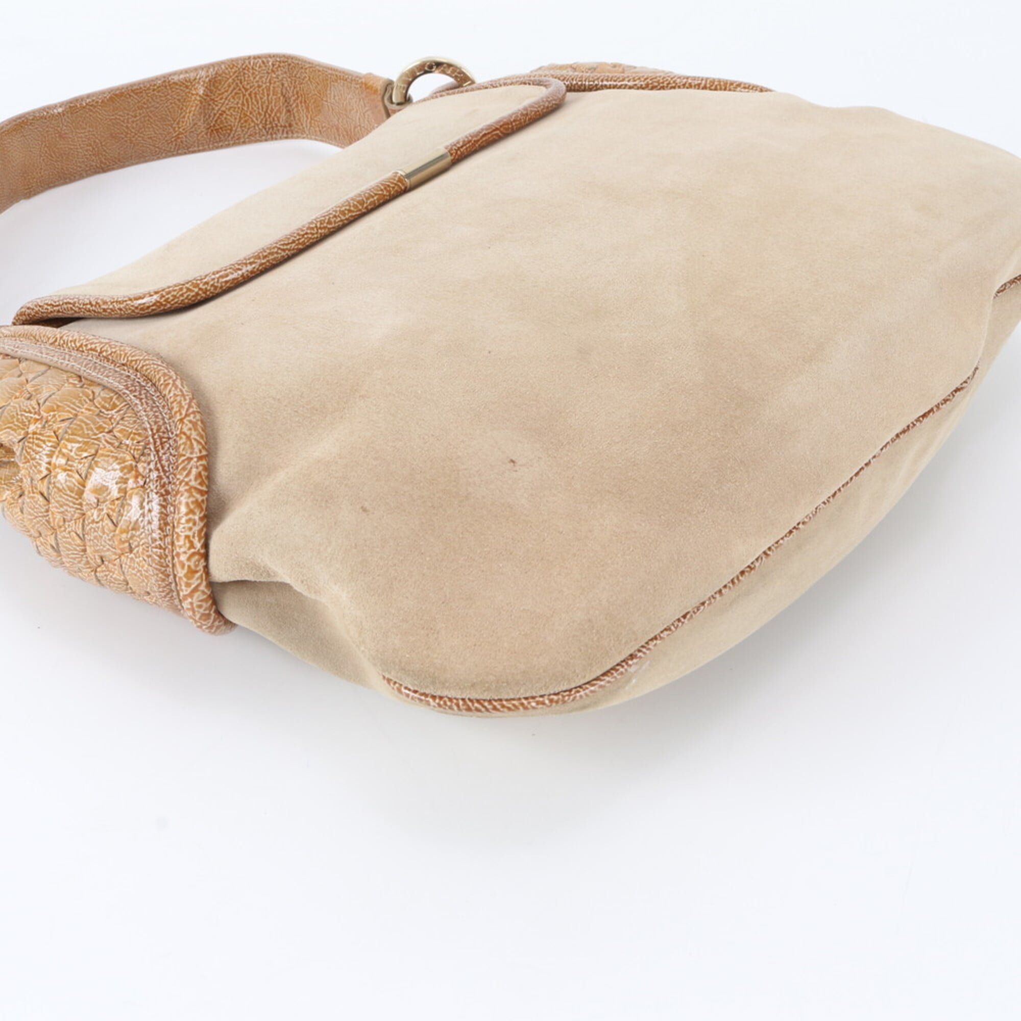 Bvlgari Beige Handbag Shoulder Bag (Pre-Owned)