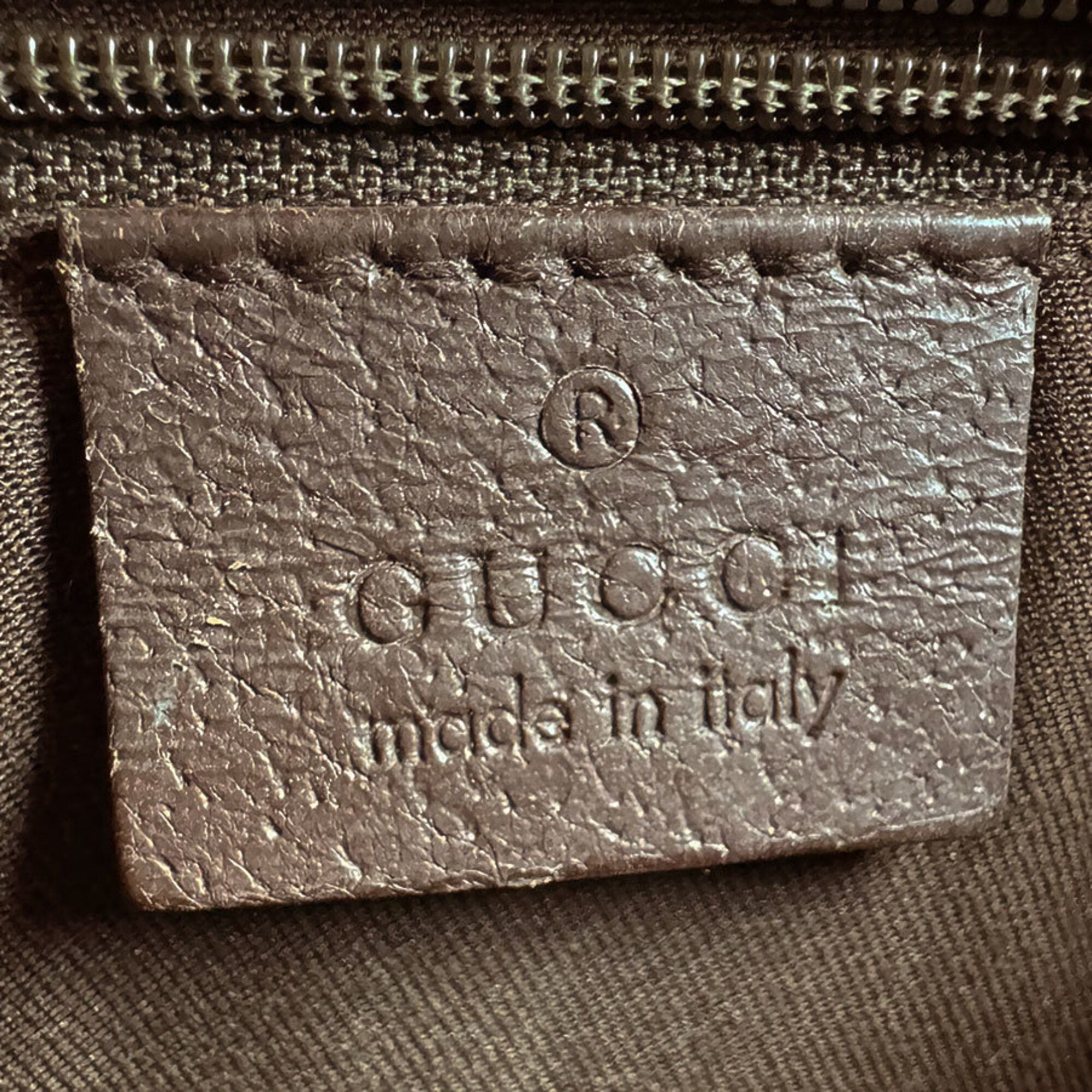Gucci Brown Gg Canvas Fanny Pack Sling Bag (Pre-Owned)