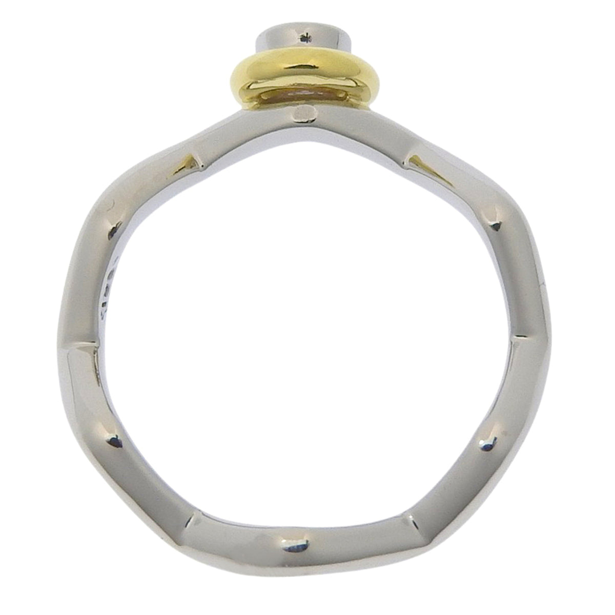 Tiffany Yellow Gold (18K) Platinum 950 Band Ring (Pre-Owned)