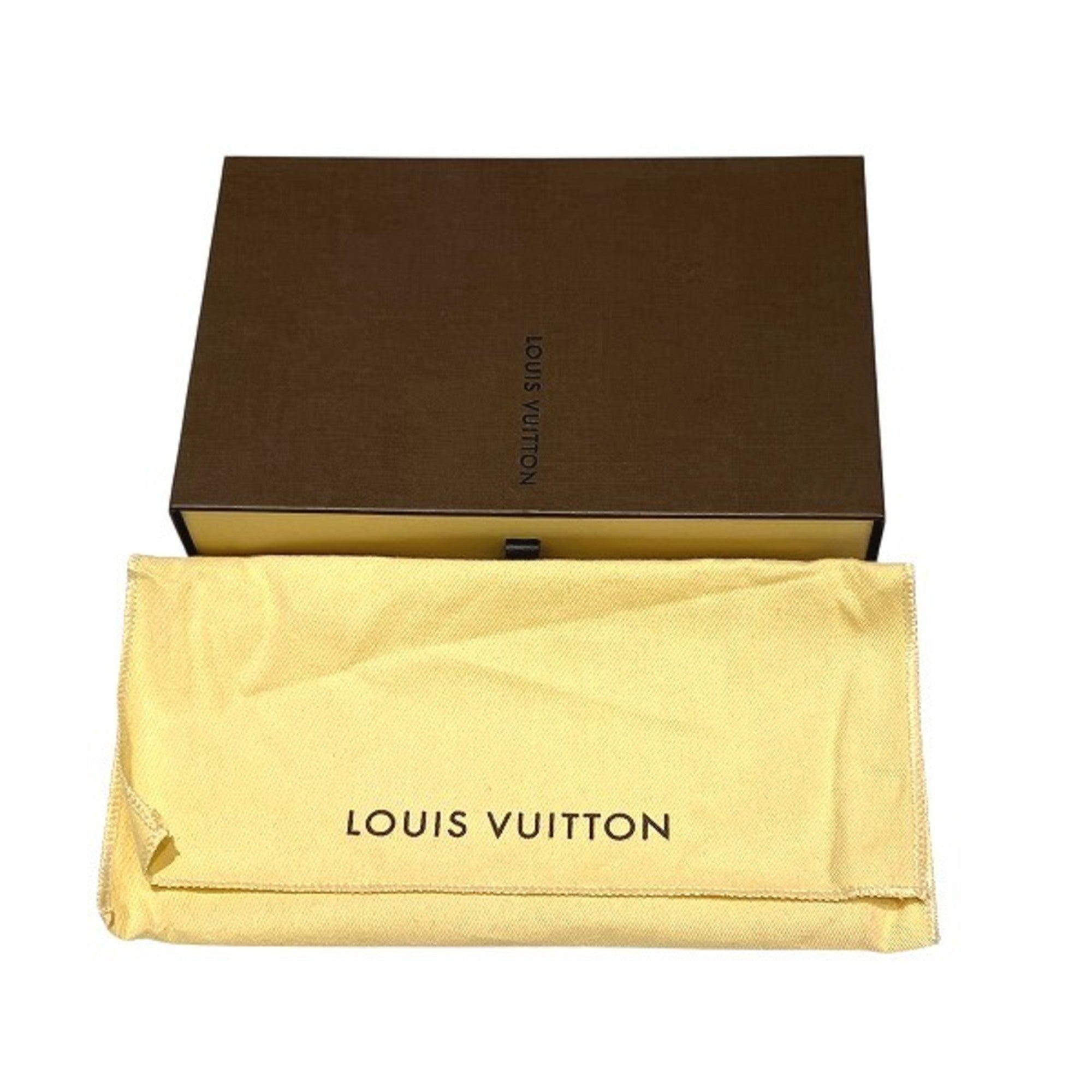 Louis Vuitton Brown Rouge Long Wallet (Bi-Fold) (Pre-Owned)