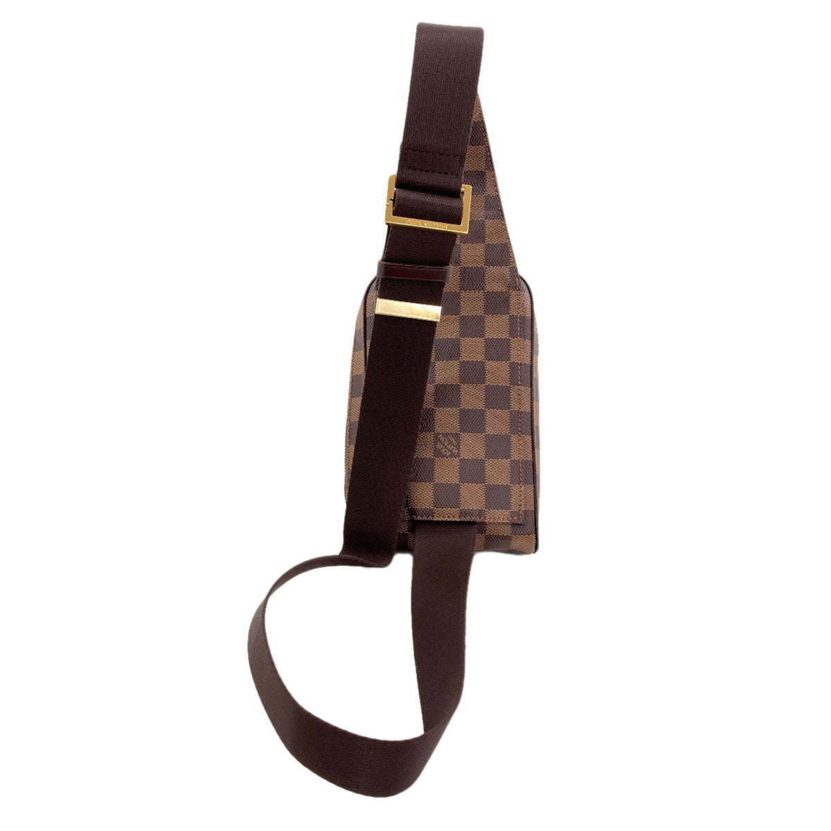 Louis Vuitton Damier Damier Canvas Ebene Damier Canvas Sling Bag (Pre-Owned)