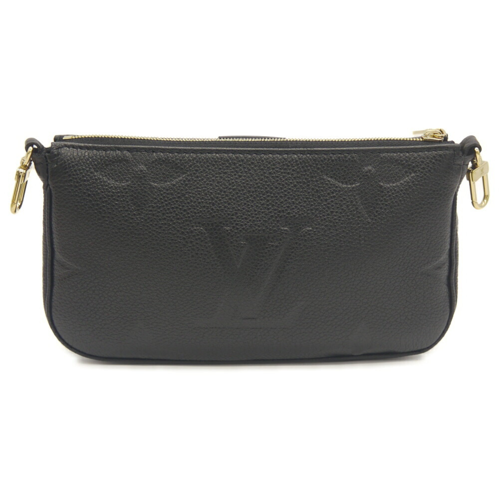 Louis Vuitton Black Noir Monogram Empreinte Pochette Shoulder Bag (Pre-Owned)