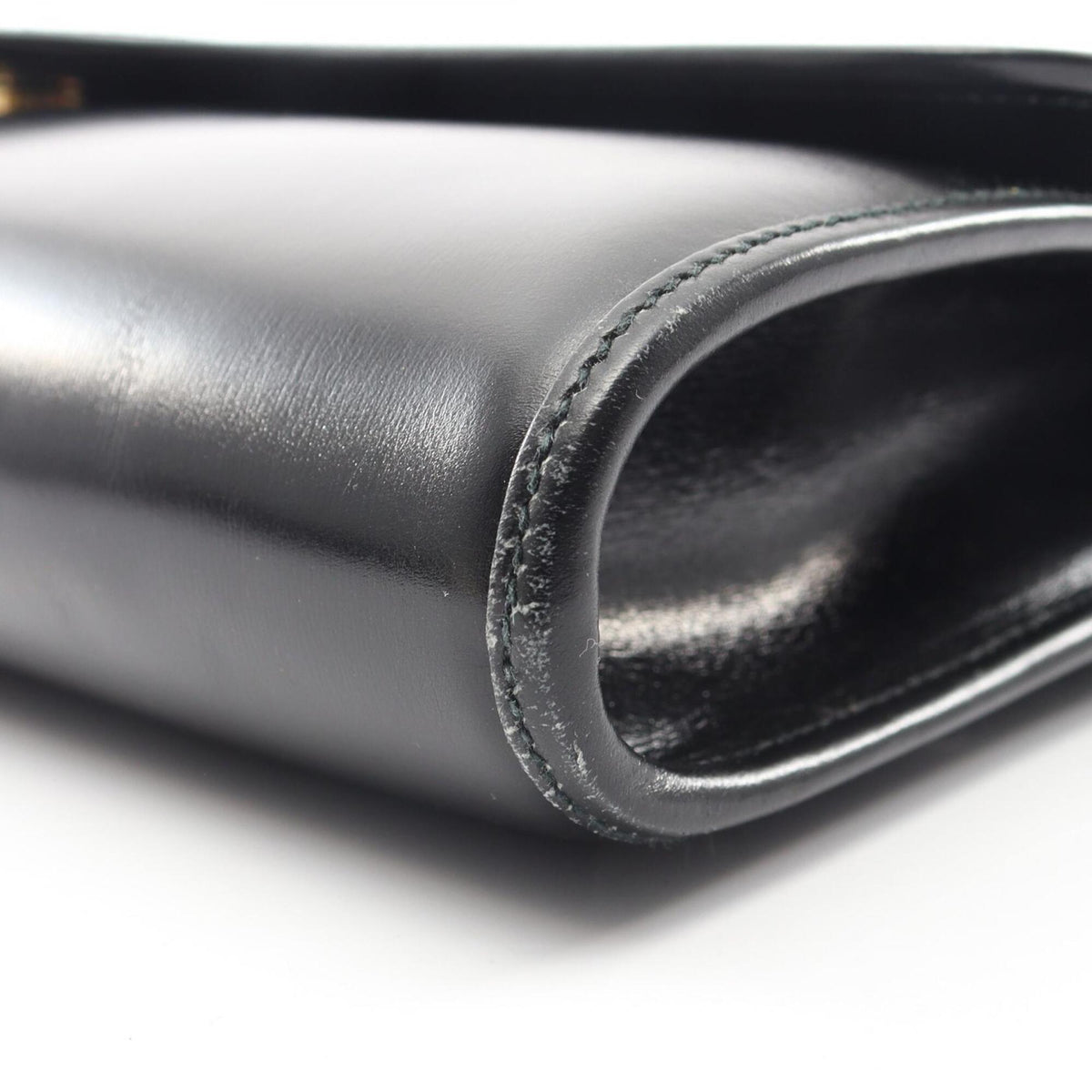 Gucci Black Leather Shoulder Bag (Pre-Owned)