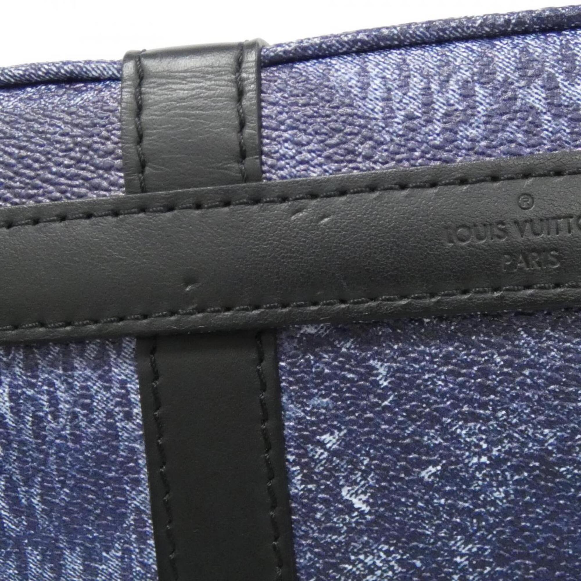 Louis Vuitton Marine Coated Canvas Fanny Pack (Pre-Owned)