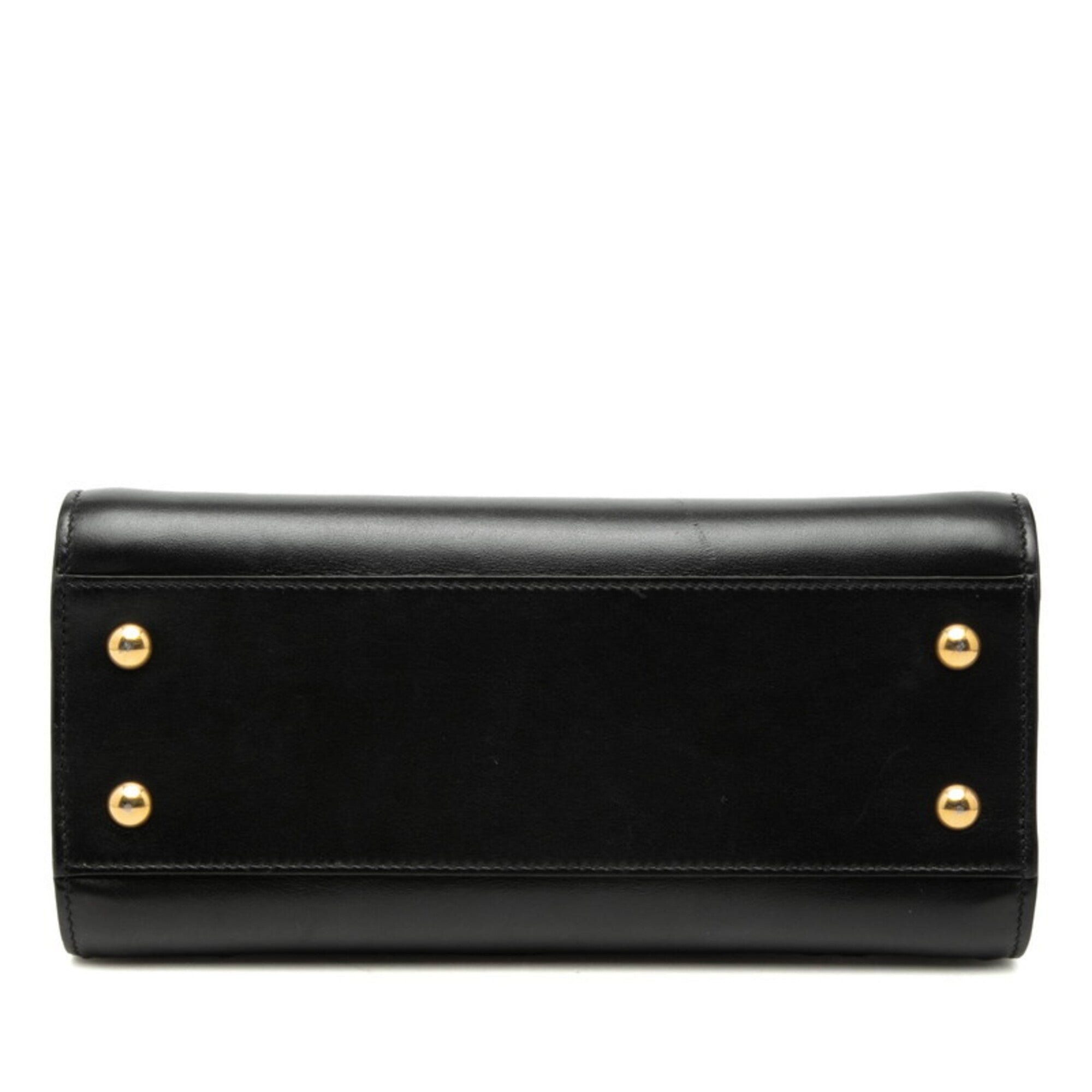 Saint Laurent Black Leather Handbag Shoulder Bag (Pre-Owned)