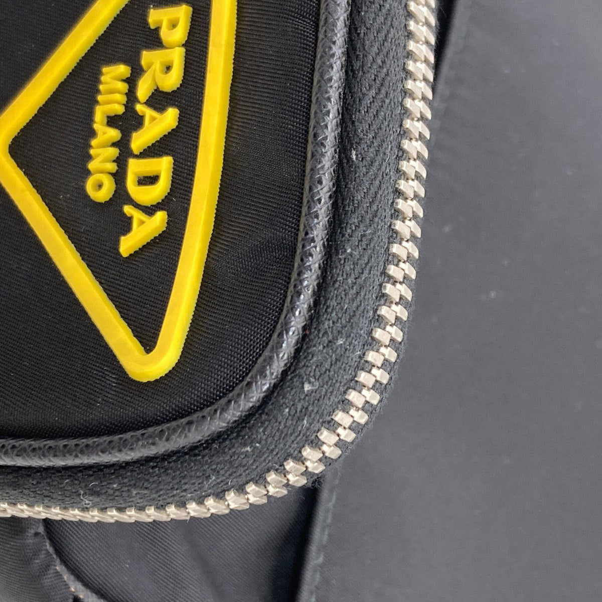 Prada Black Nylon Pouch Shoulder Bag (Pre-Owned)
