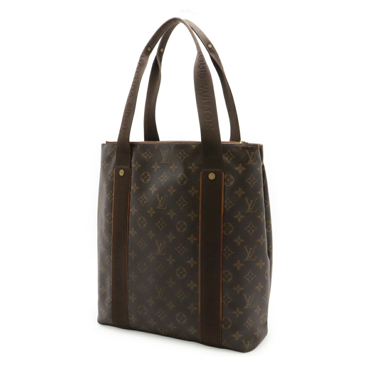 Louis Vuitton Brown Monogram Canvas Shoulder Bag Tote Bag (Pre-Owned)