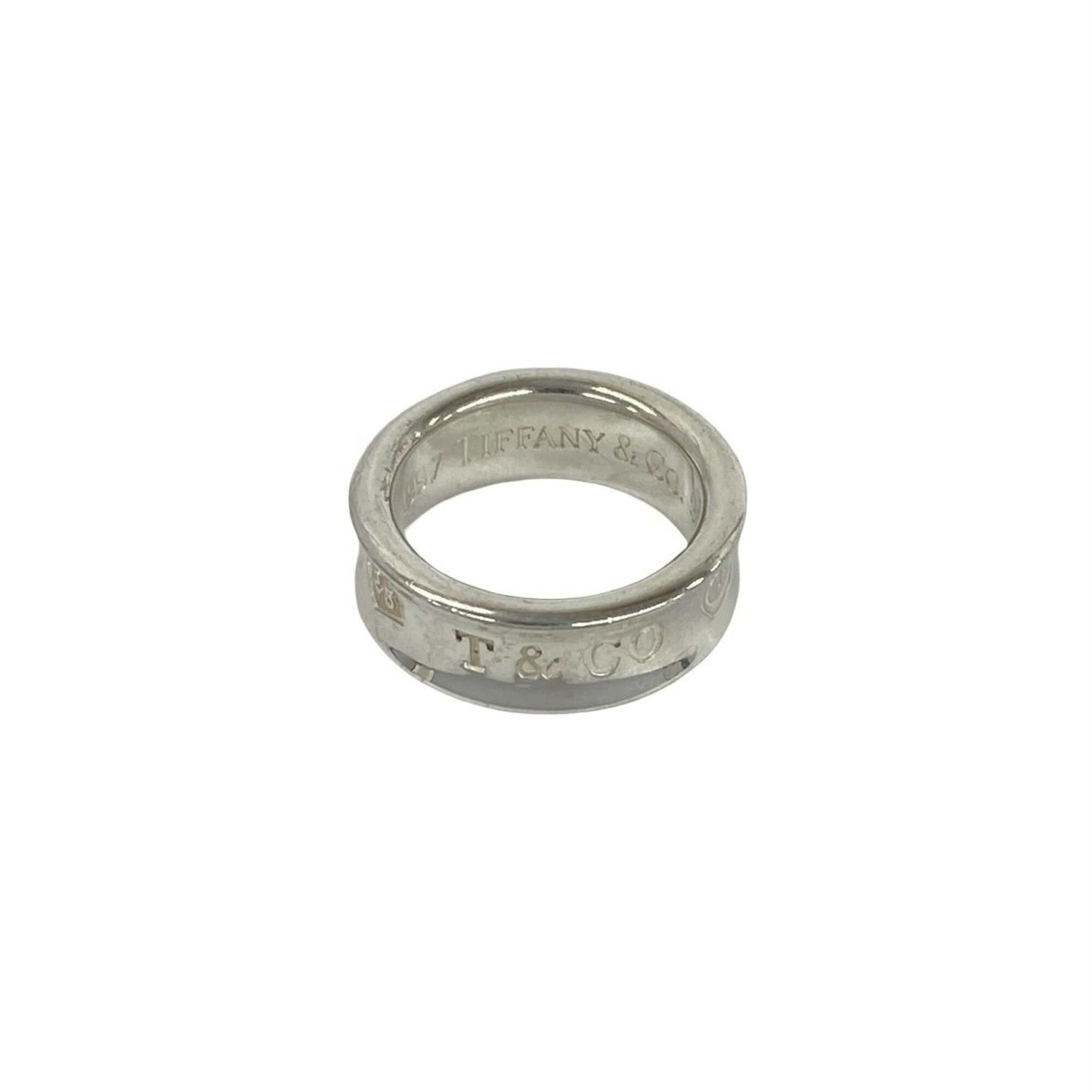 Tiffany Silver Silver 925 Band Ring (Pre-Owned)