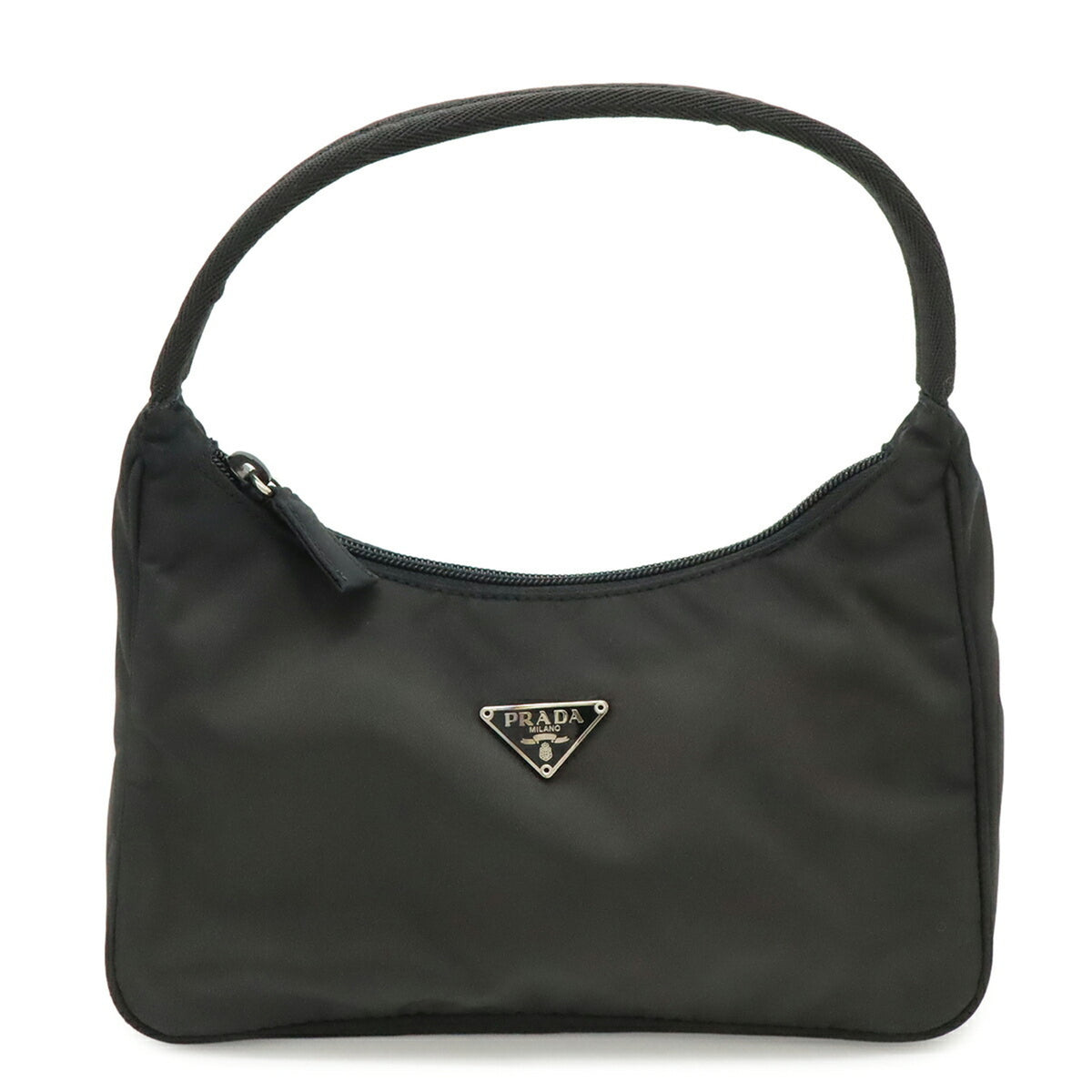 Prada Black Nero Nylon Handbag Pouch (Pre-Owned)
