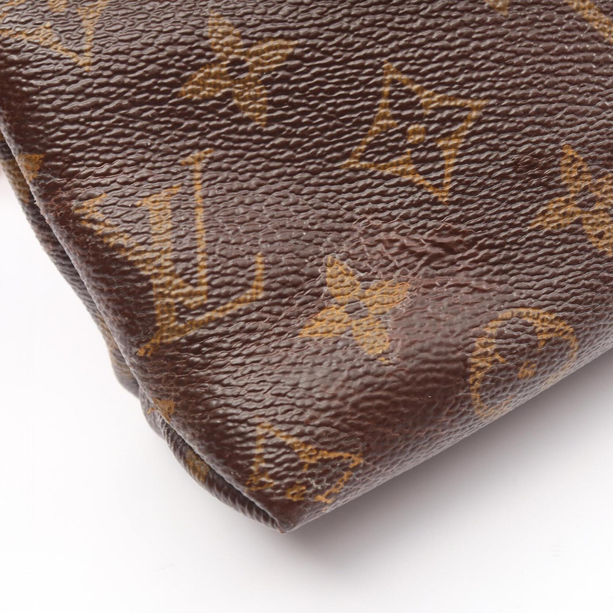 Louis Vuitton Brown Cerise Monogram Red Color Monogram Leather Handbag Shoulder Bag (Pre-Owned)