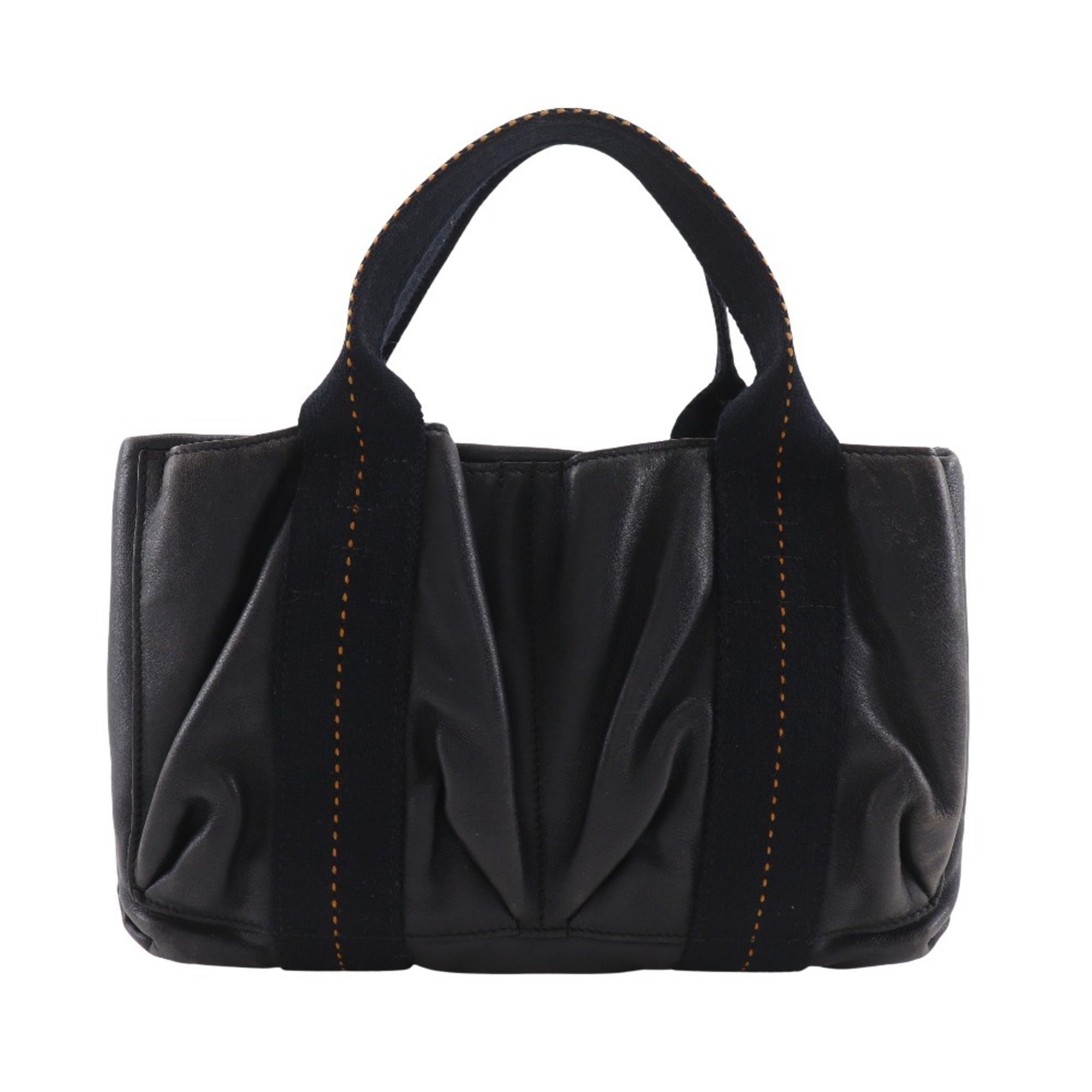 Hermes Black Veau Derma Handbag (Pre-Owned)