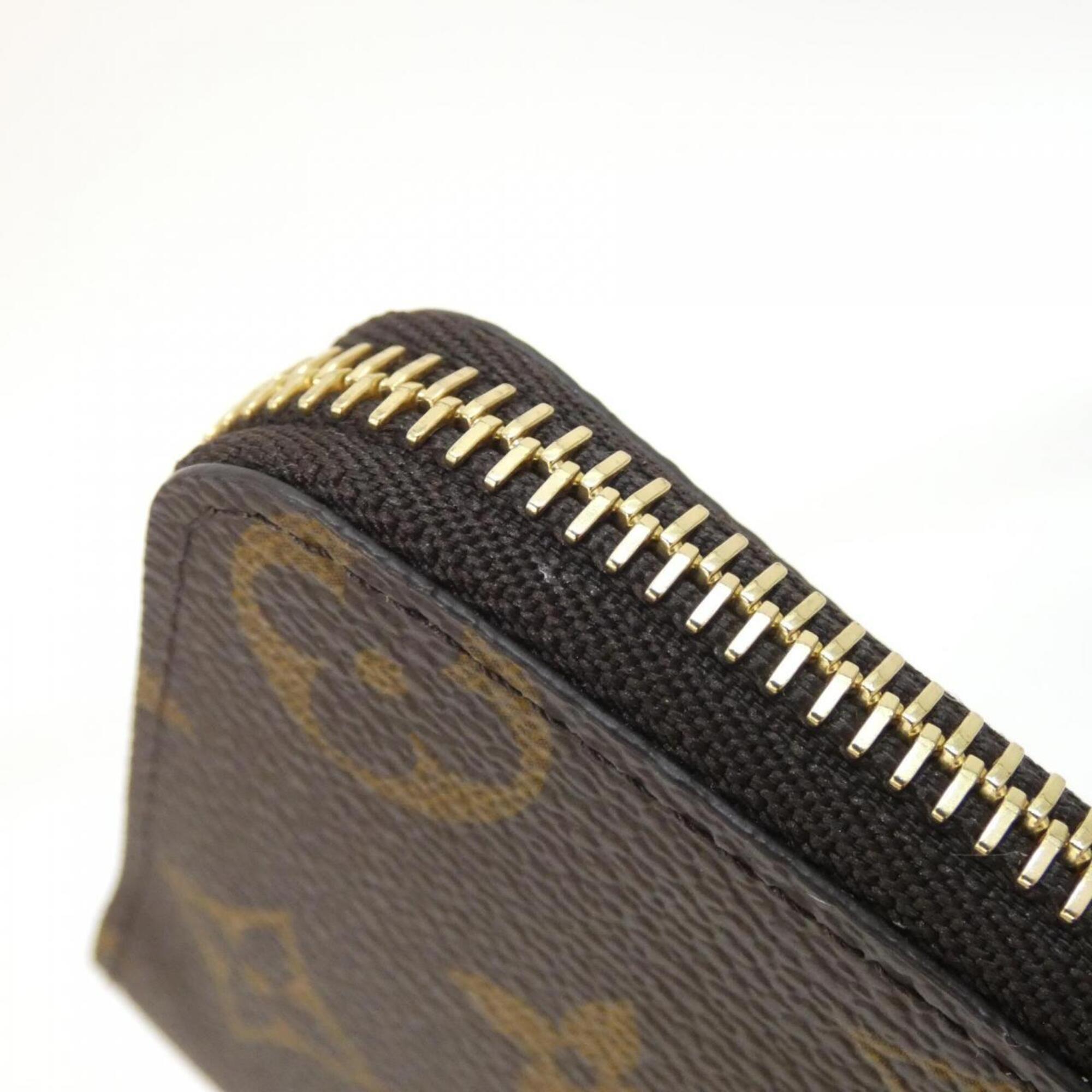 Louis Vuitton Monogram Marron Pink Coated Canvas Coin Purse/Coin Case (Pre-Owned)