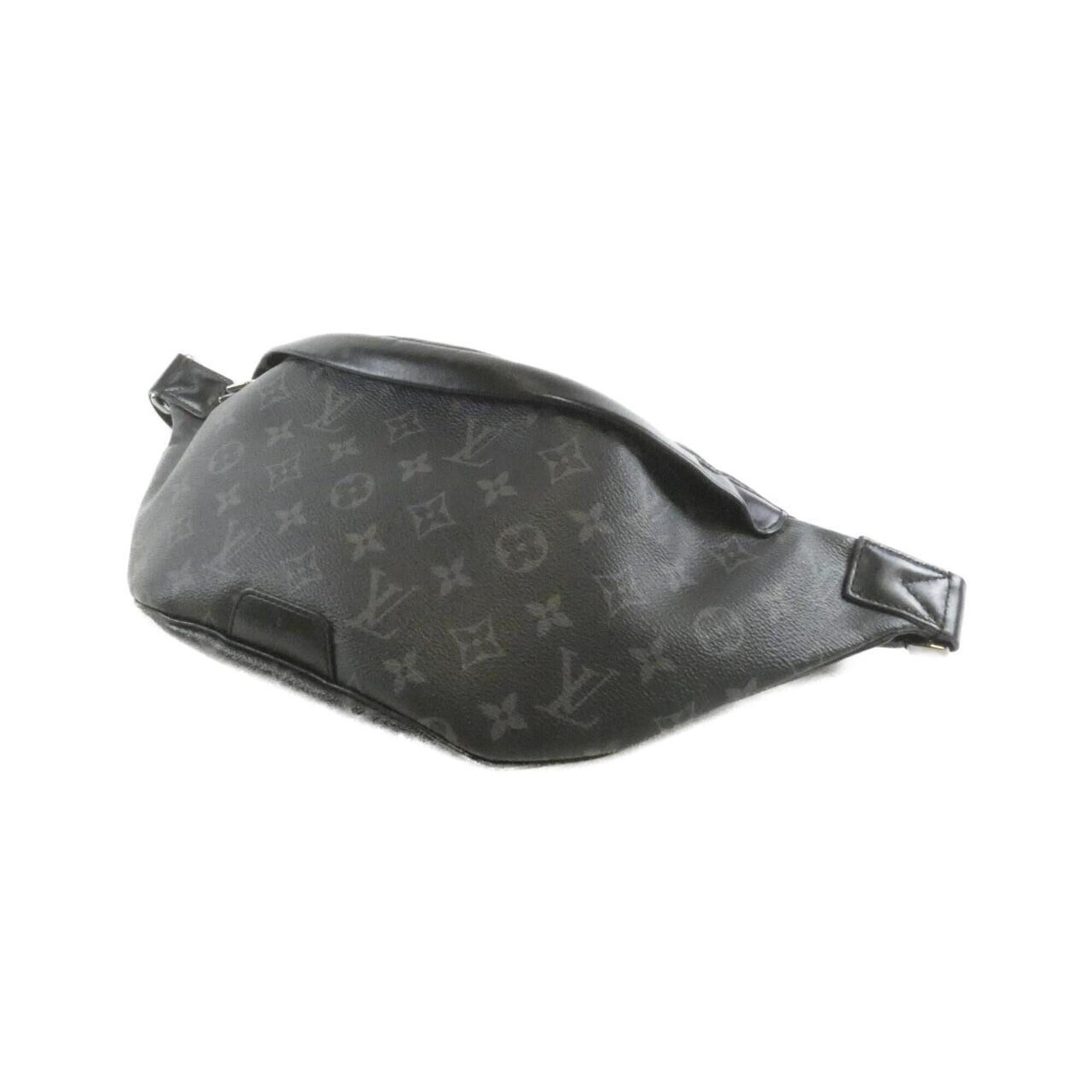 Louis Vuitton Black Coated Canvas Shoulder Bag (Pre-Owned)