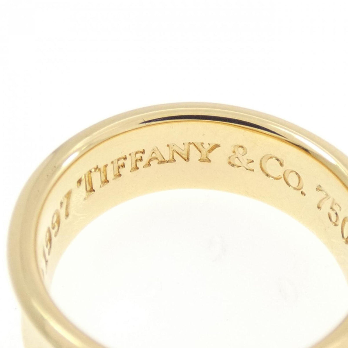 Tiffany Yellow Gold (18K) Band Ring (Pre-Owned)