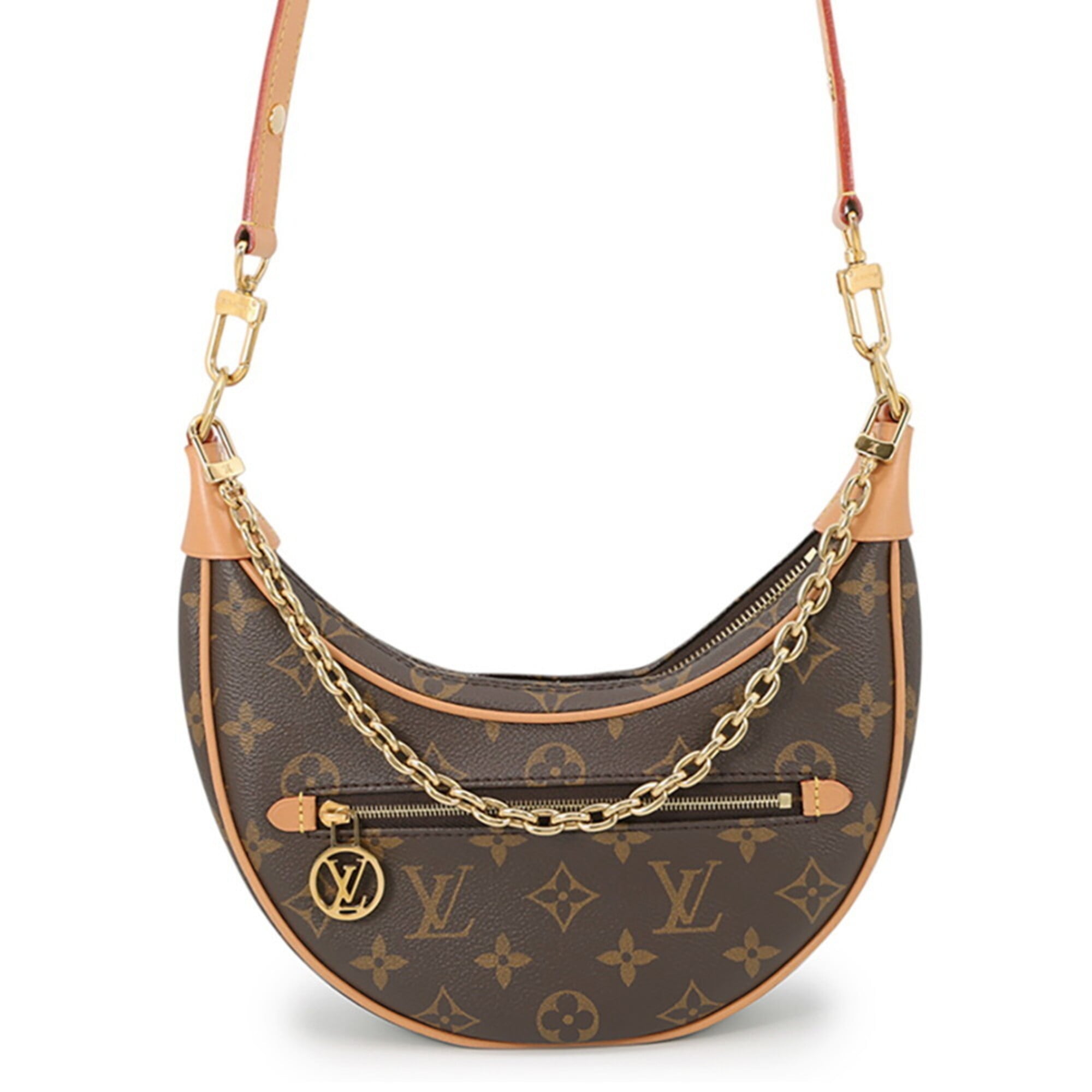 Louis Vuitton Monogram Beige Monogram Handbag Shoulder Bag (Pre-Owned)