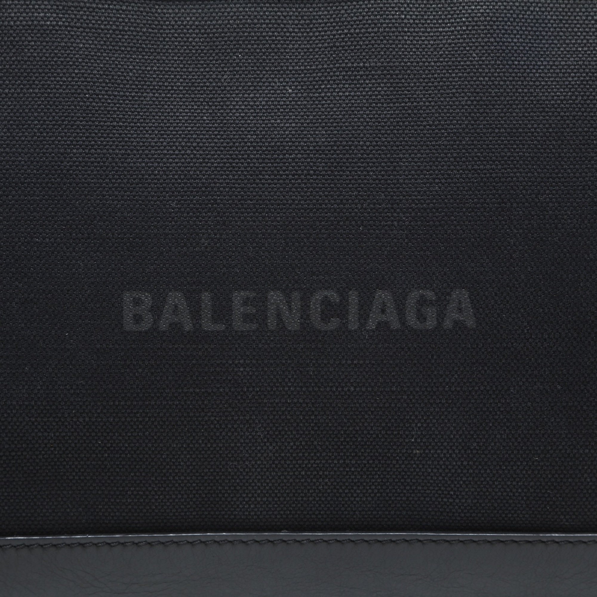Balenciaga Black Canvas Clutch Bag (Pre-Owned)