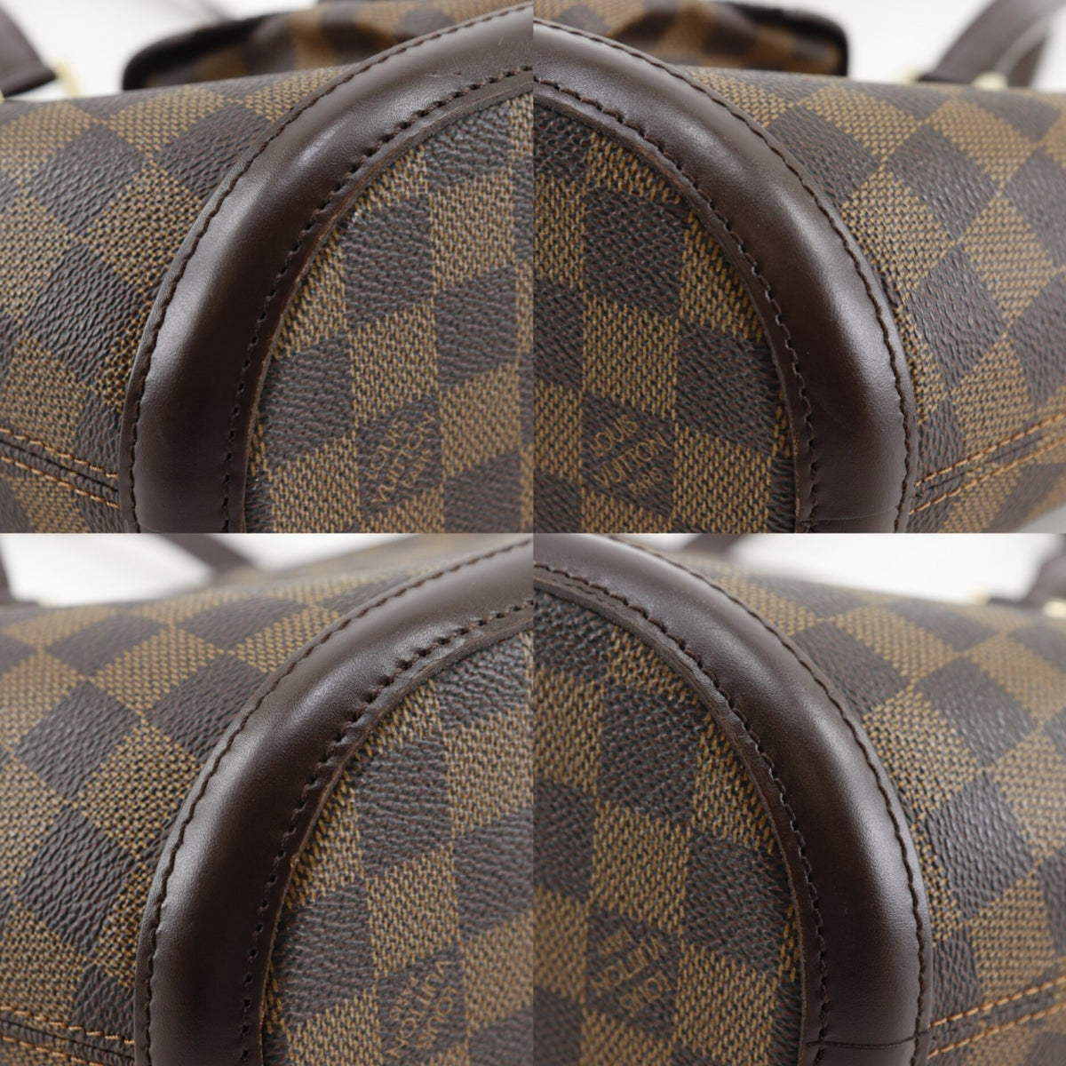 Louis Vuitton Brown Damier Canvas Tote Bag (Pre-Owned)