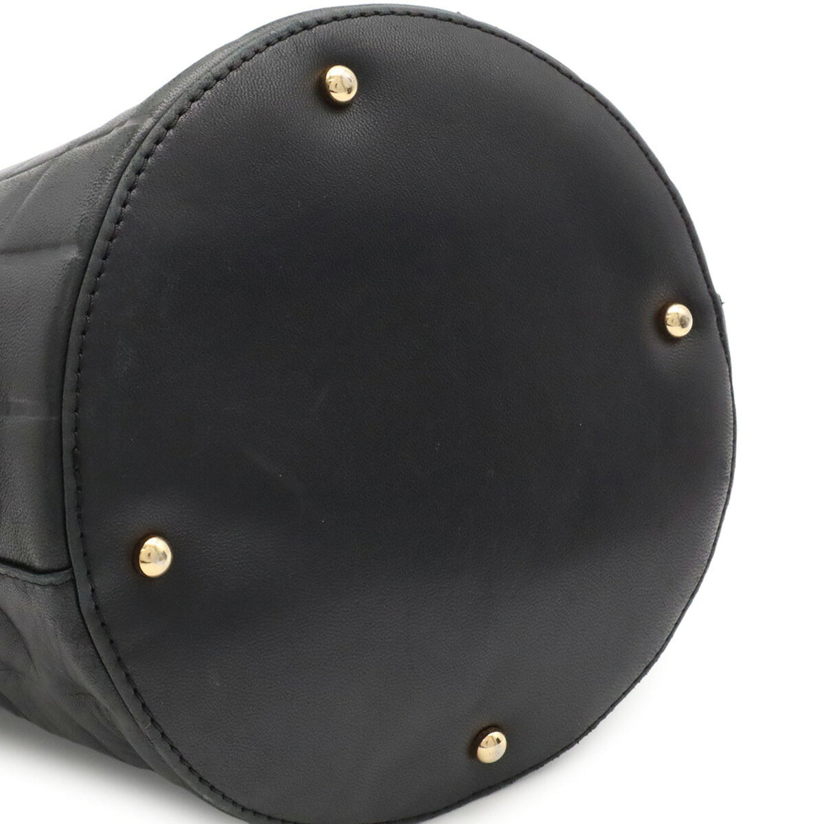 Chanel Chocolate Bar Black Leather Shoulder Bag (Pre-Owned)