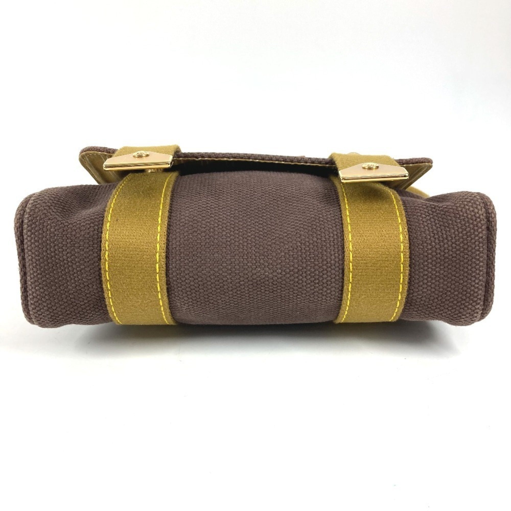 Louis Vuitton Brown Canvas Pochette Shoulder Bag (Pre-Owned)
