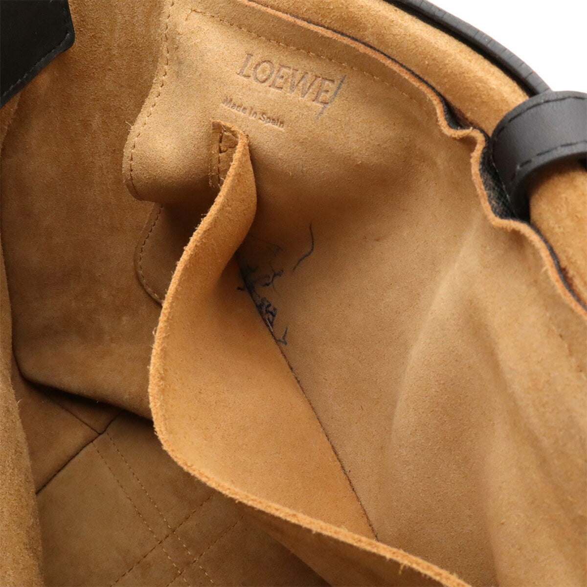 Loewe Black Canvas Shoulder Bag (Pre-Owned)