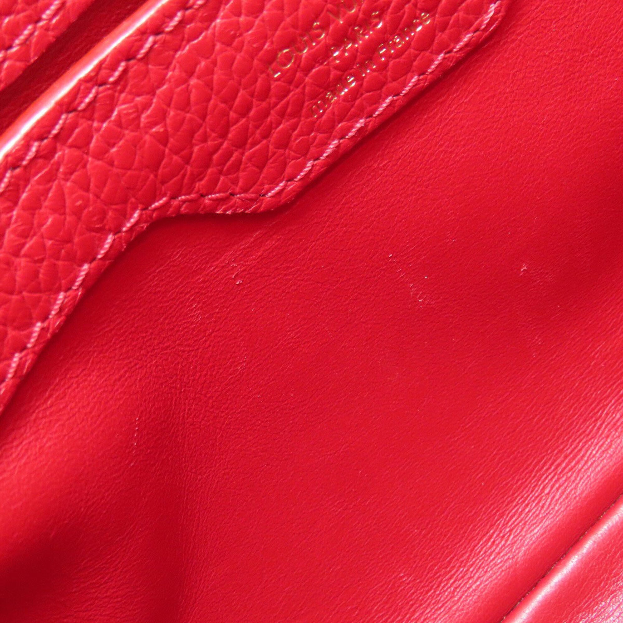 Louis Vuitton Sacrlet Leather Handbag (Pre-Owned)