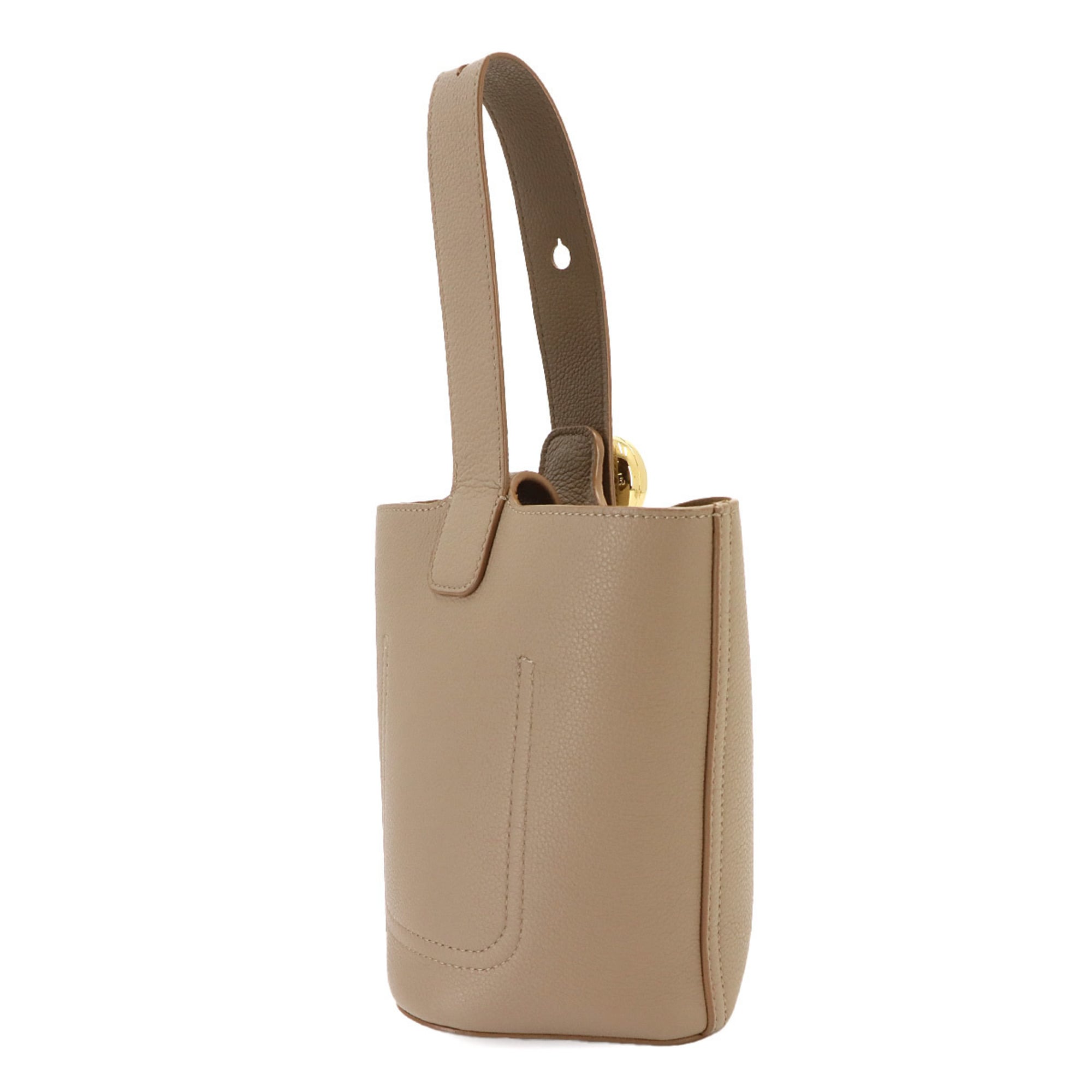 Loewe Sand Leather Handbag (Pre-Owned)