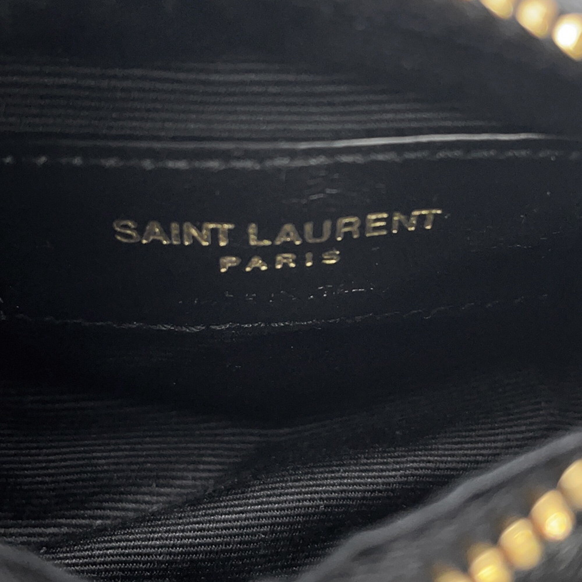 Yves Saint Laurent Black Leather Handbag Shoulder Bag (Pre-Owned)