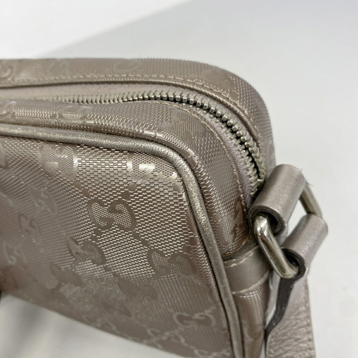 Gucci Pink Pvc Shoulder Bag (Pre-Owned)