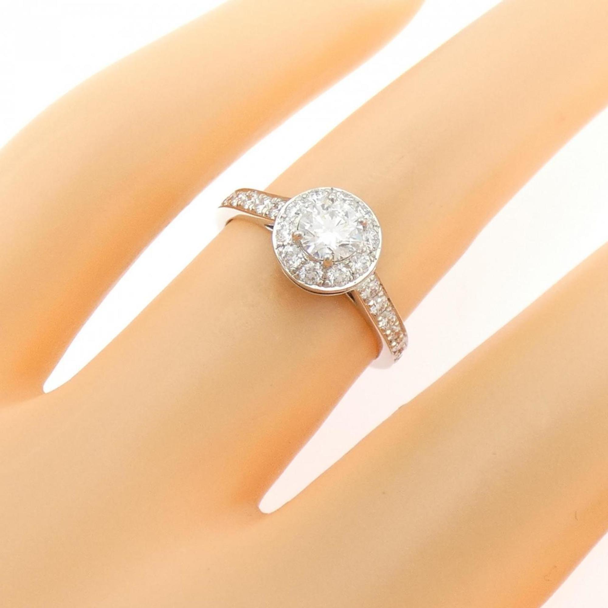 Van Cleef & Arpels Platinum 950 Band Ring (Pre-Owned)