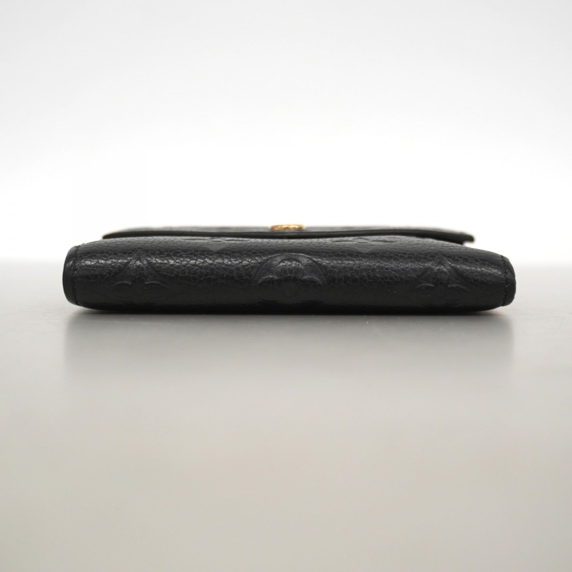 Louis Vuitton Noir Wallet (Tri-Fold) (Pre-Owned)