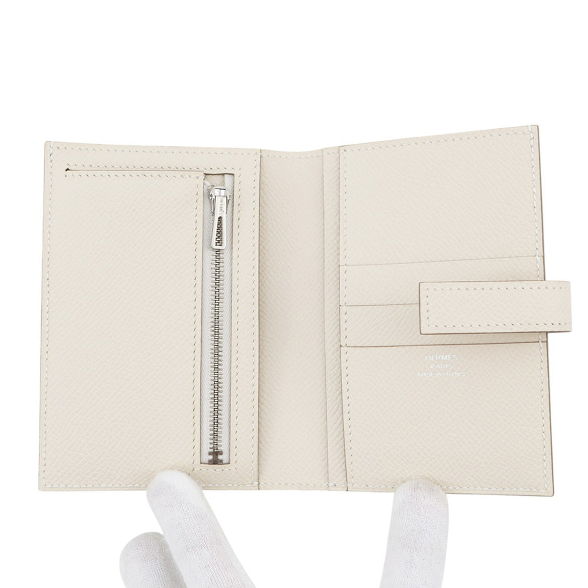 Hermes Epsom Leather Wallet (Bi-Fold) (Pre-Owned)