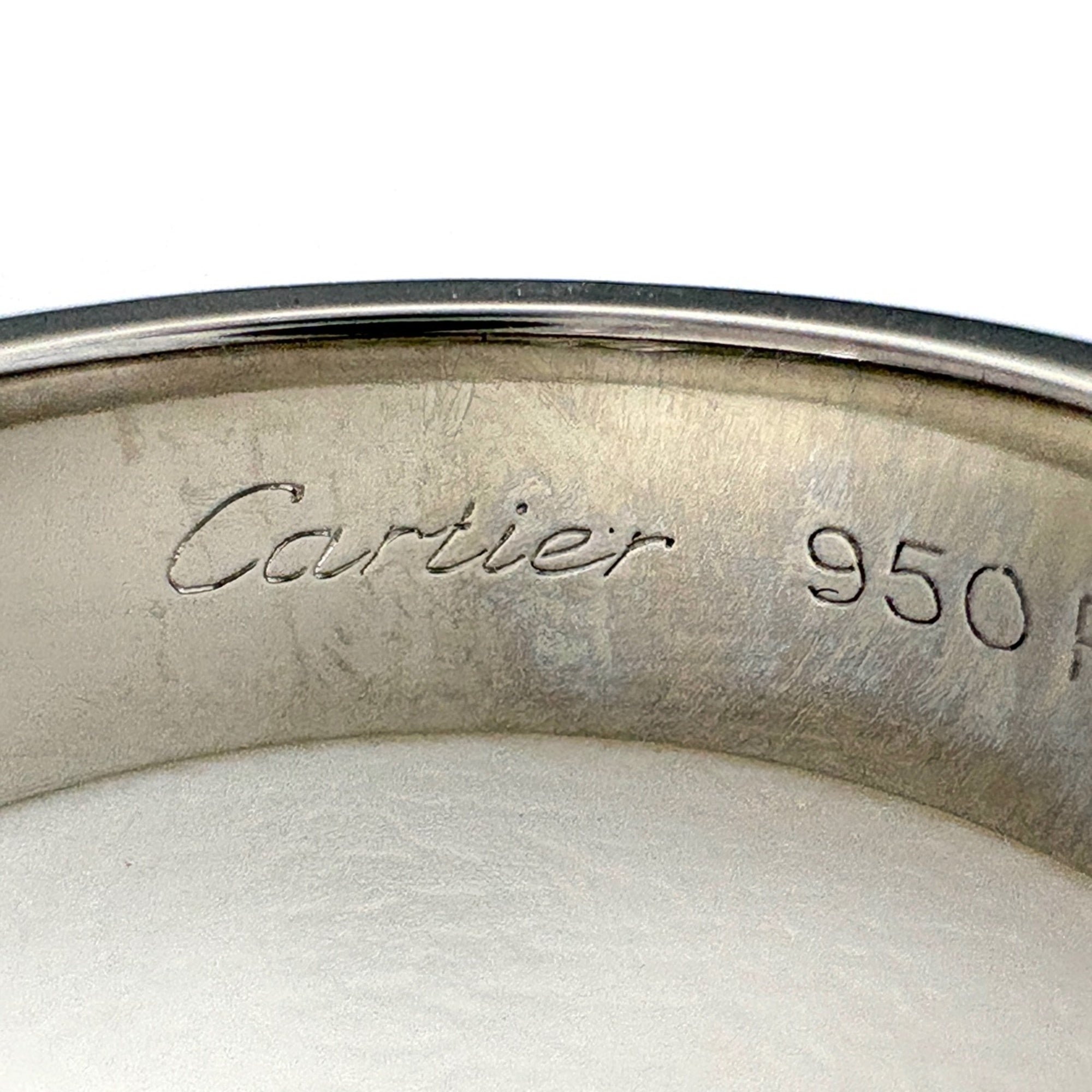 Cartier Platinum 950 Band Ring (Pre-Owned)