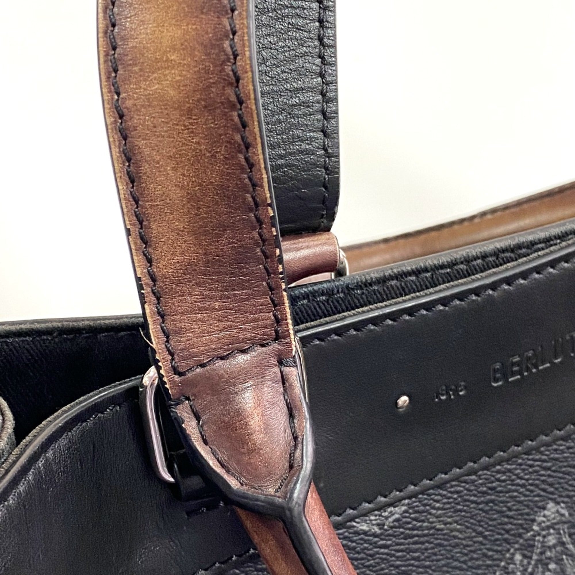 Berluti Black Other Tote Bag (Pre-Owned)
