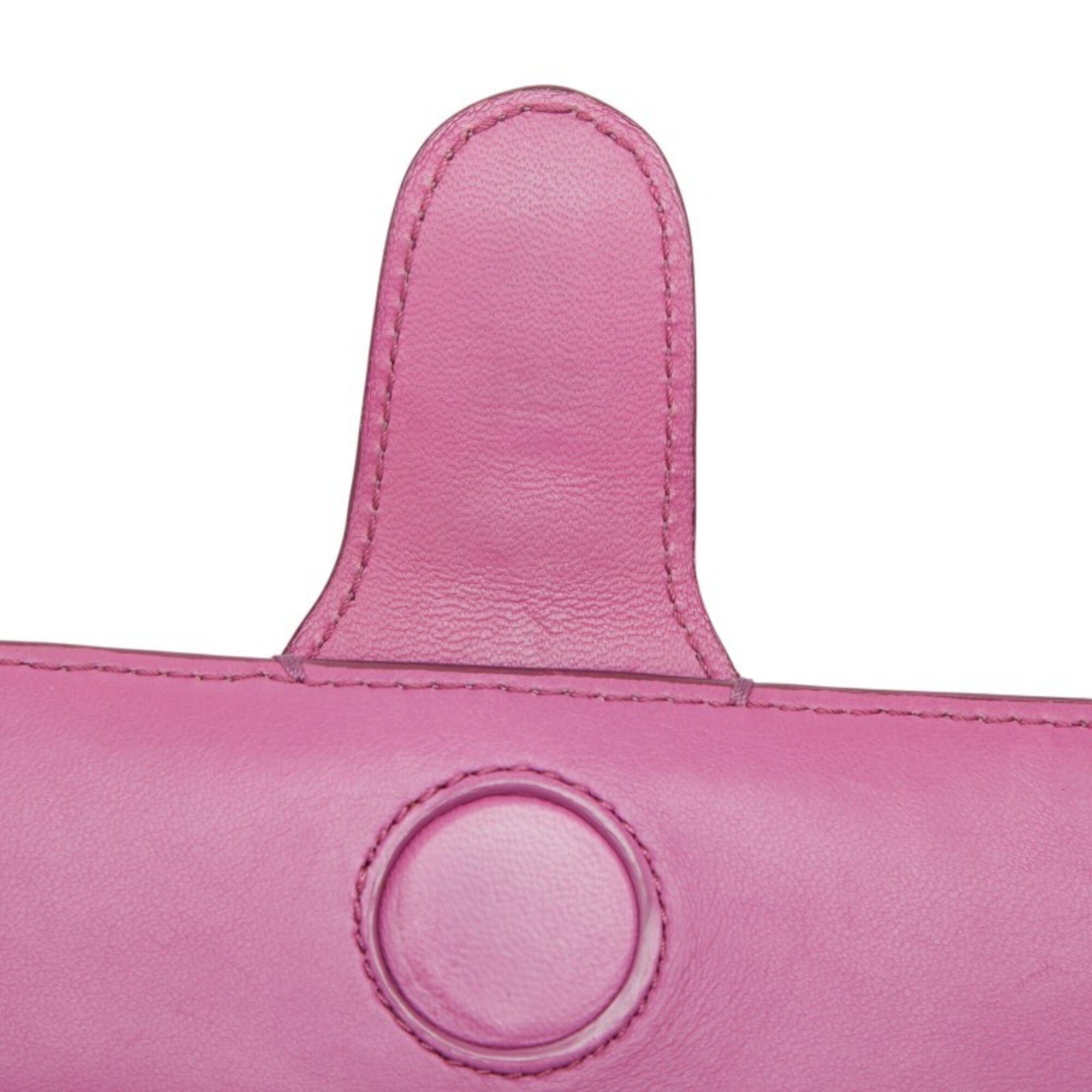 Bottega Veneta Pink Leather Shoulder Bag (Pre-Owned)