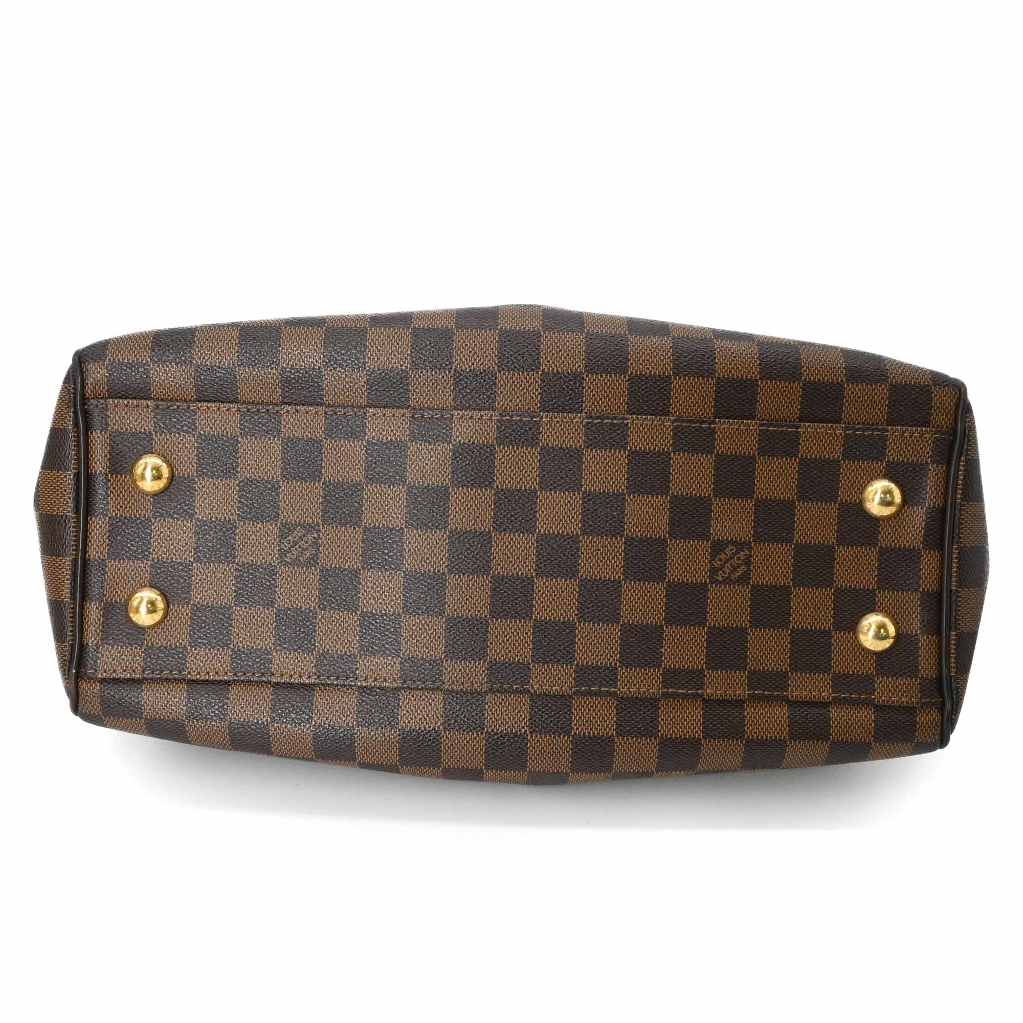 Louis Vuitton Brown Damier Canvas Handbag Shoulder Bag (Pre-Owned)