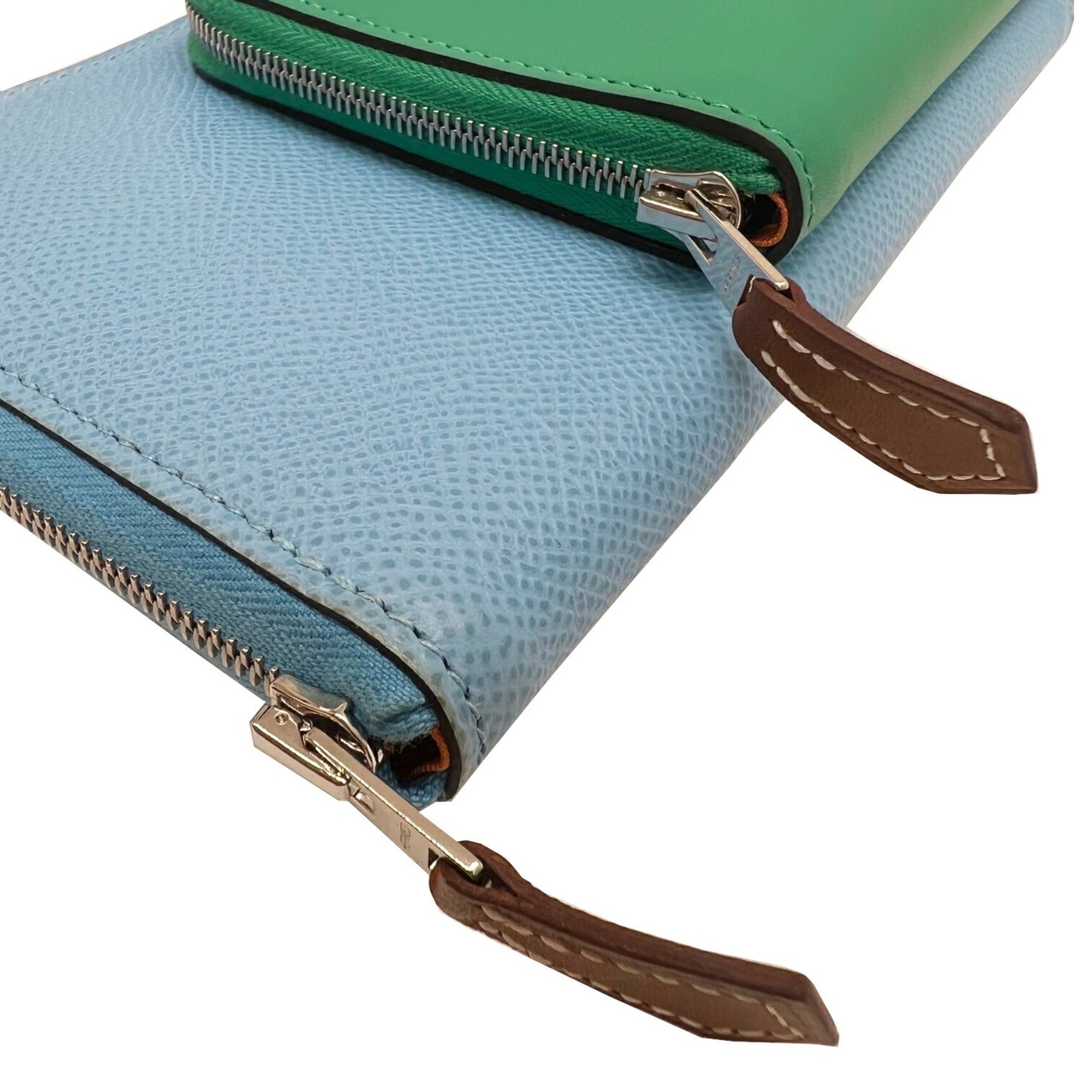 Hermes Celeste Mint Green Epsom Leather Swift Leather Fanny Pack Shoulder Bag (Pre-Owned)