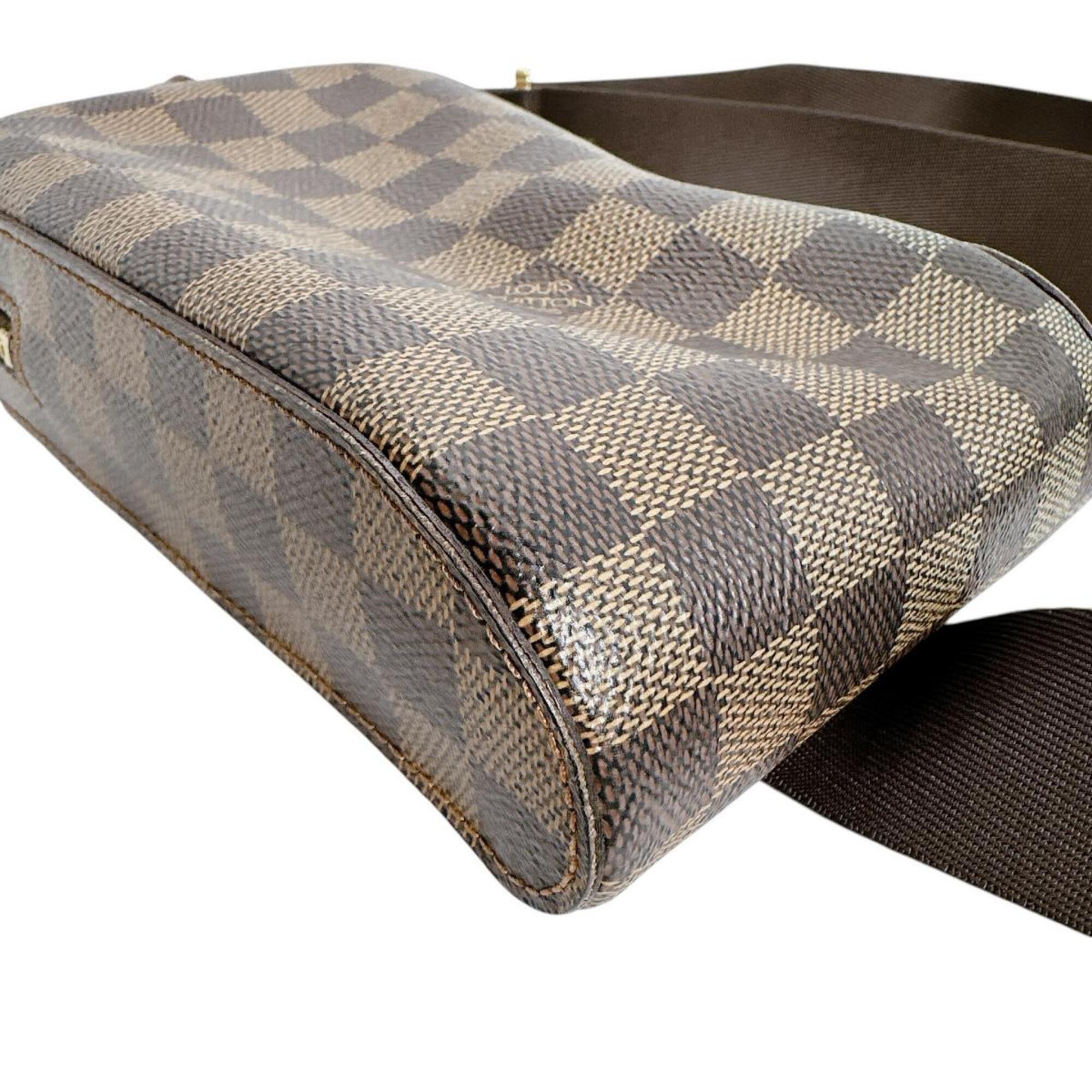 Louis Vuitton Brown Galle Or Damier Canvas Pouch Sling Bag (Pre-Owned)