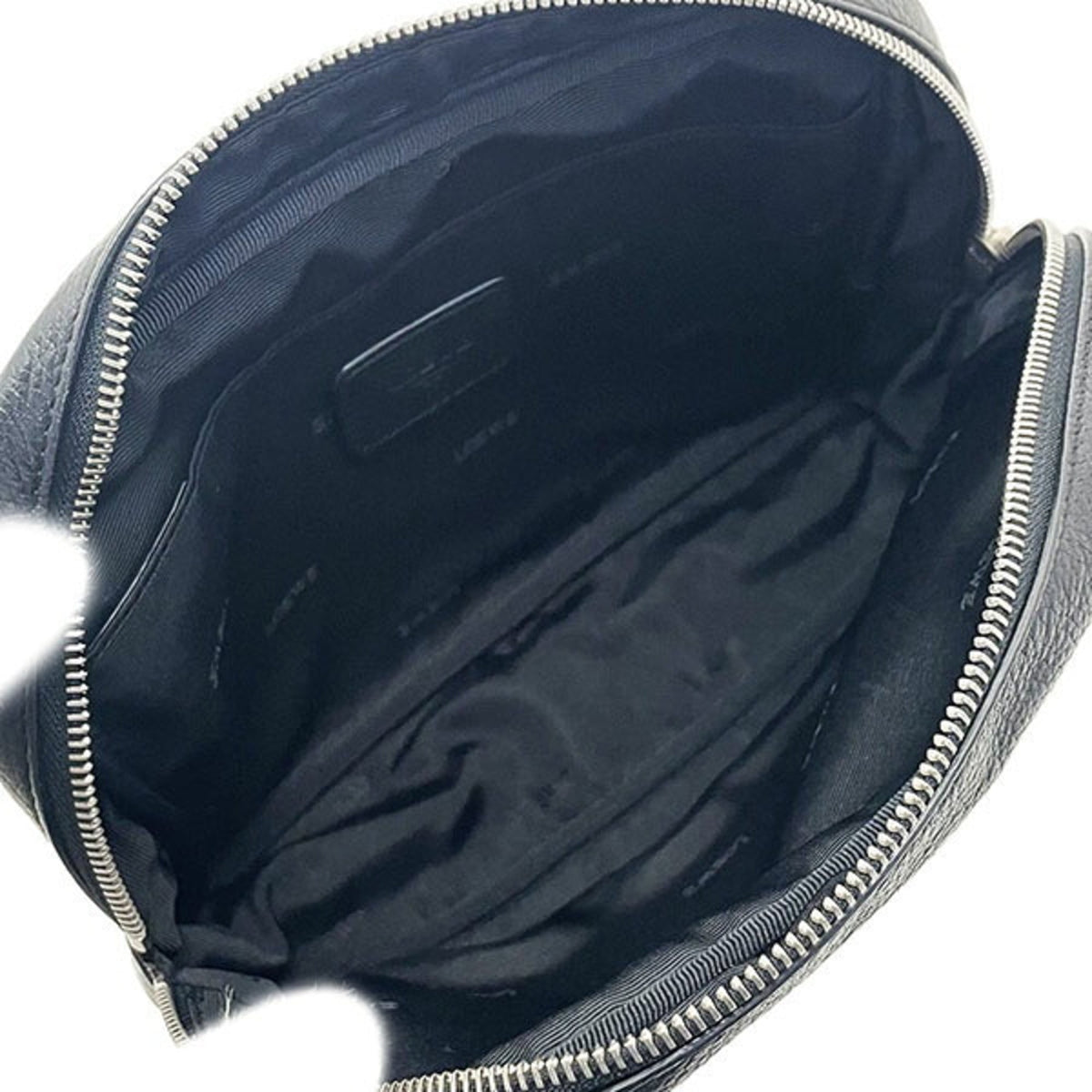 Loewe Black Leather Pouch (Pre-Owned)