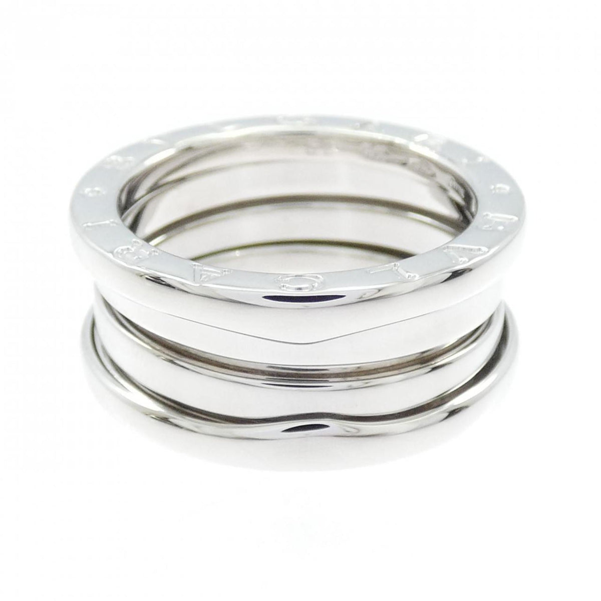 Bvlgari White Gold White Gold (18K) Band Ring (Pre-Owned)