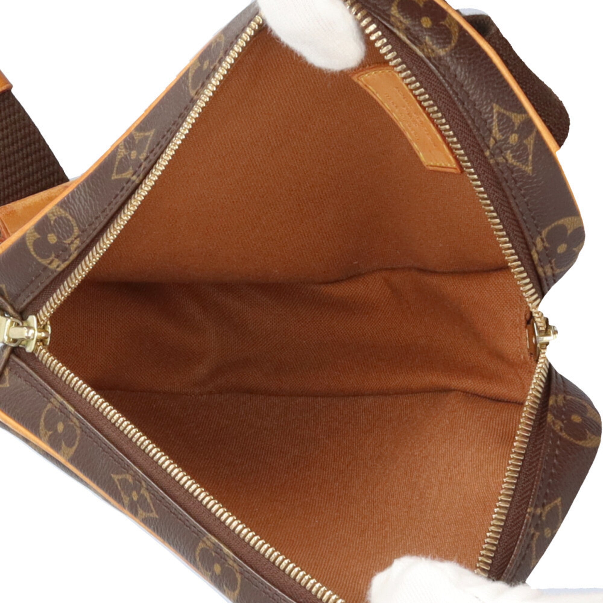 Louis Vuitton Brown Monogram Canvas Backpack (Pre-Owned)