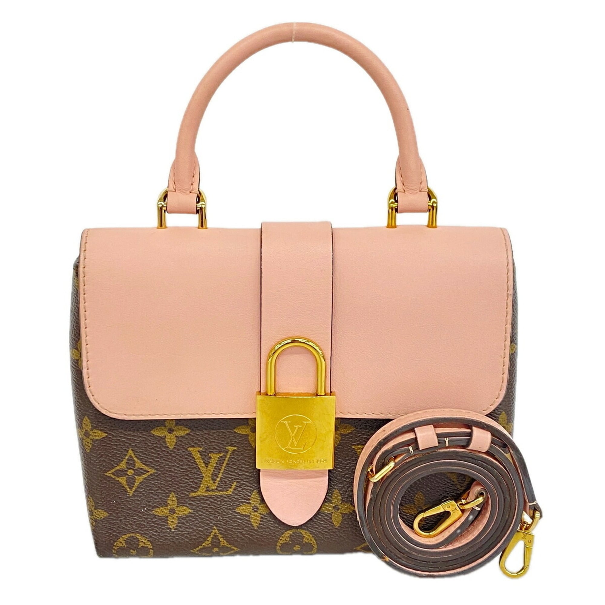 Louis Vuitton Brown Rose Ballerine Handbag (Pre-Owned)