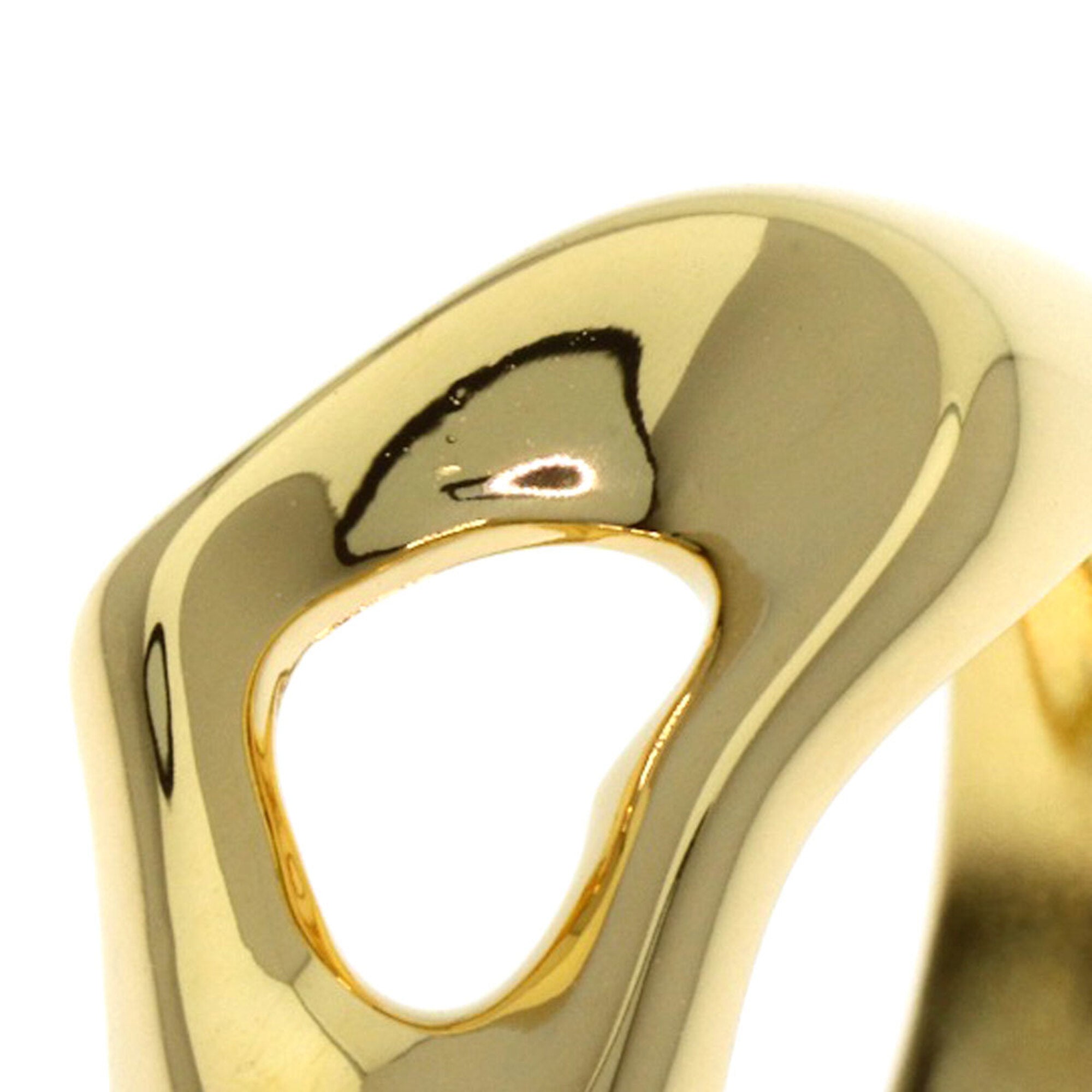 Tiffany Open Heart Yellow Gold (18K) Band Ring (Pre-Owned)
