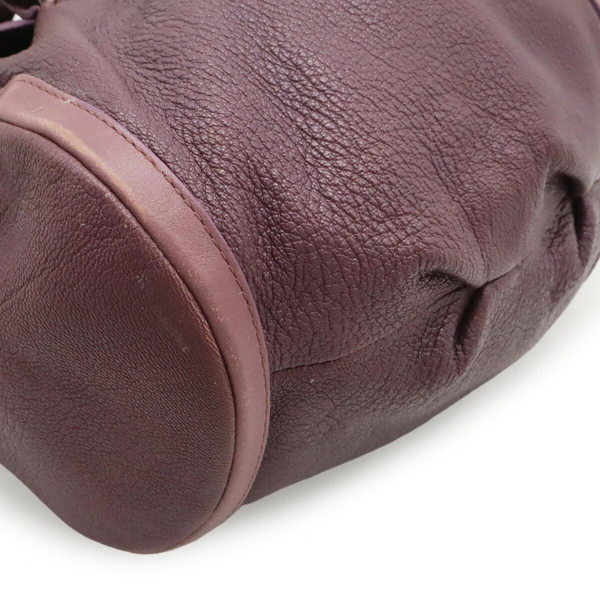 Bvlgari Purple Handbag Shoulder Bag (Pre-Owned)