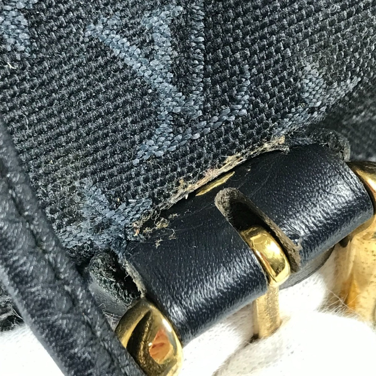 Louis Vuitton Monogram Denim Blue Tst Blue Monogram Denim Backpack (Pre-Owned)