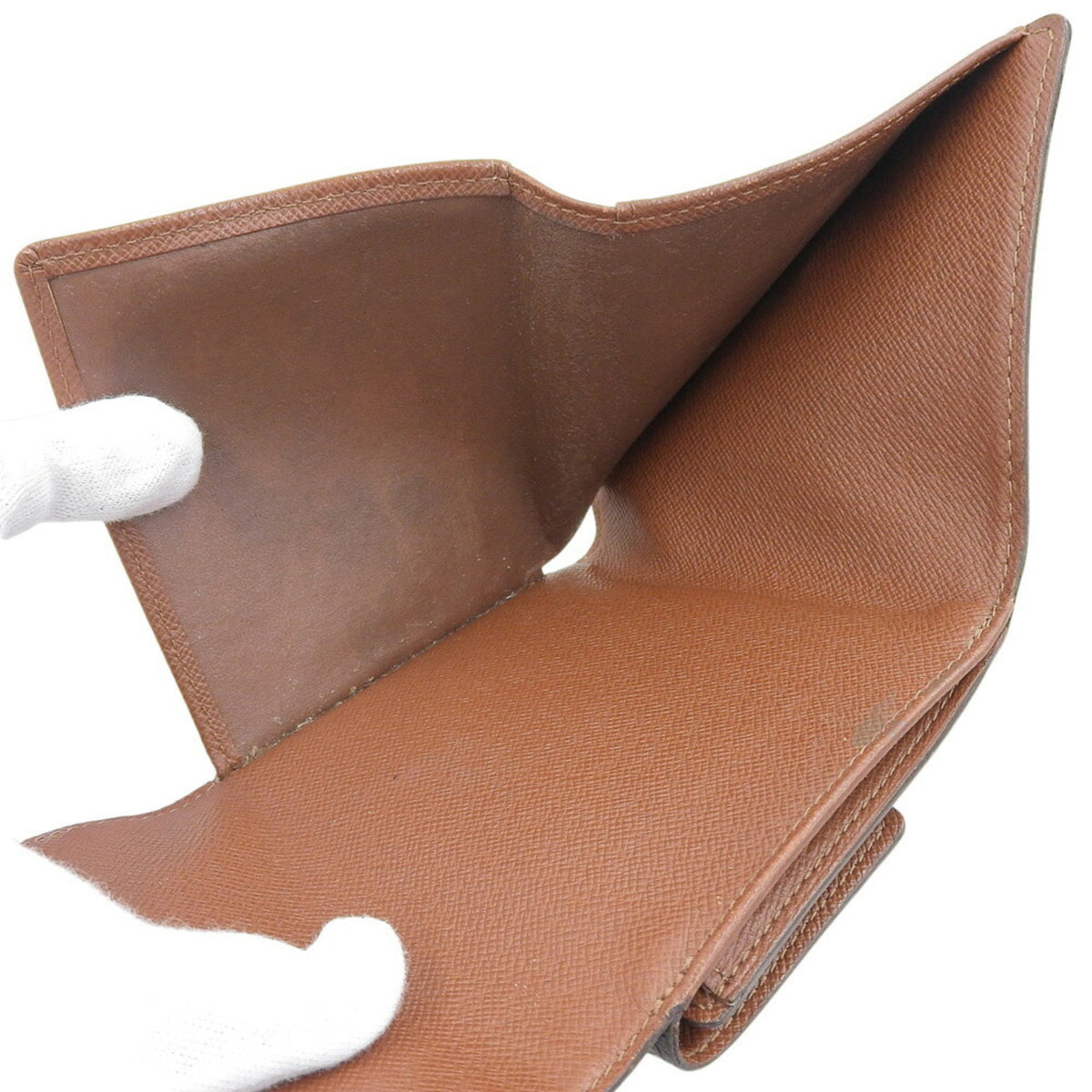 Louis Vuitton Brown Monogram Pvc Wallet (Tri-Fold) (Pre-Owned)